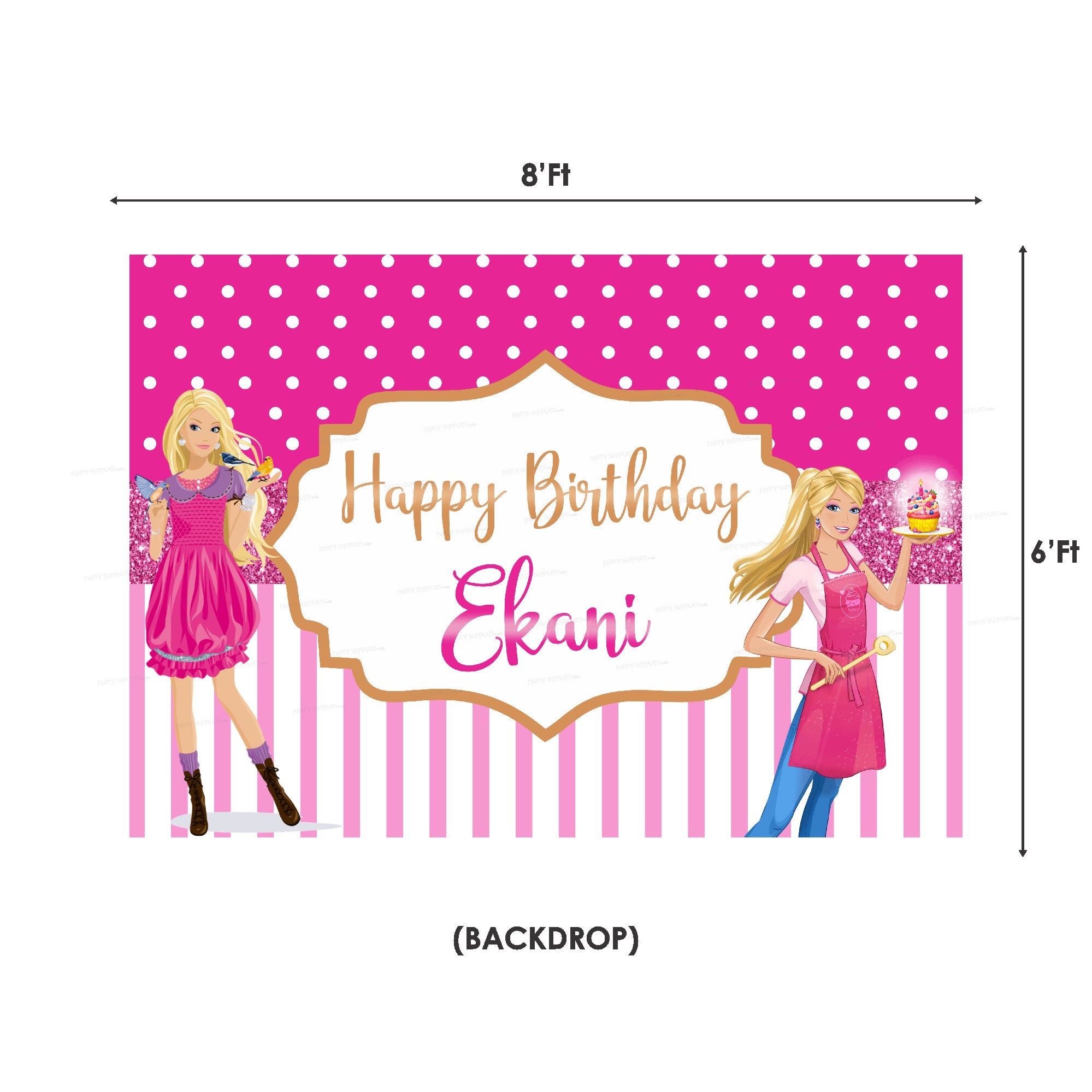 Barbie Theme Premium Combo Kit