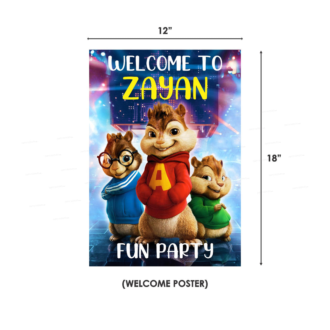 Alvin and Chipmunks Theme Classic Combo Kit