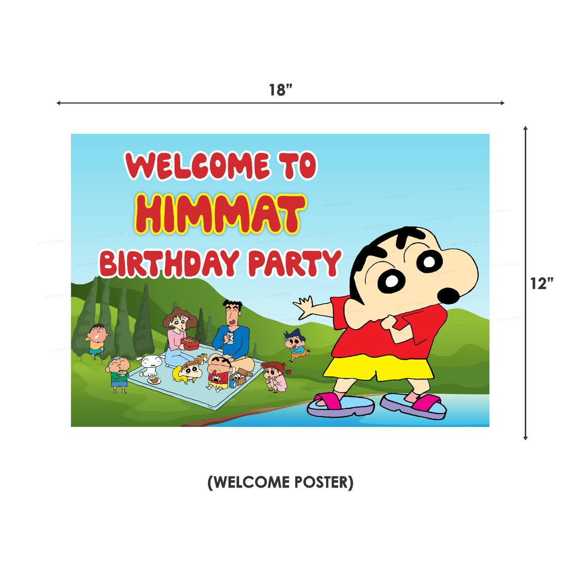 Shinchan Theme Classic Kit