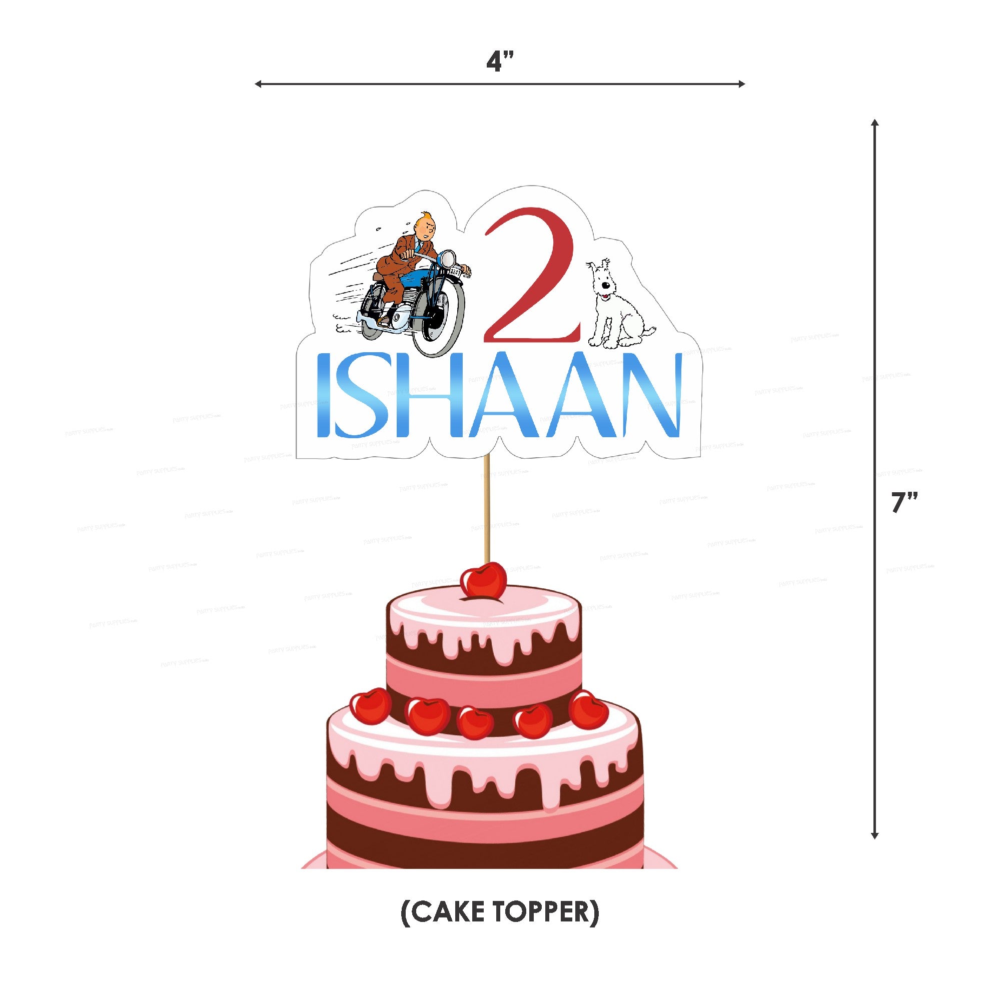 Tintin Theme Exclusive Combo Kit