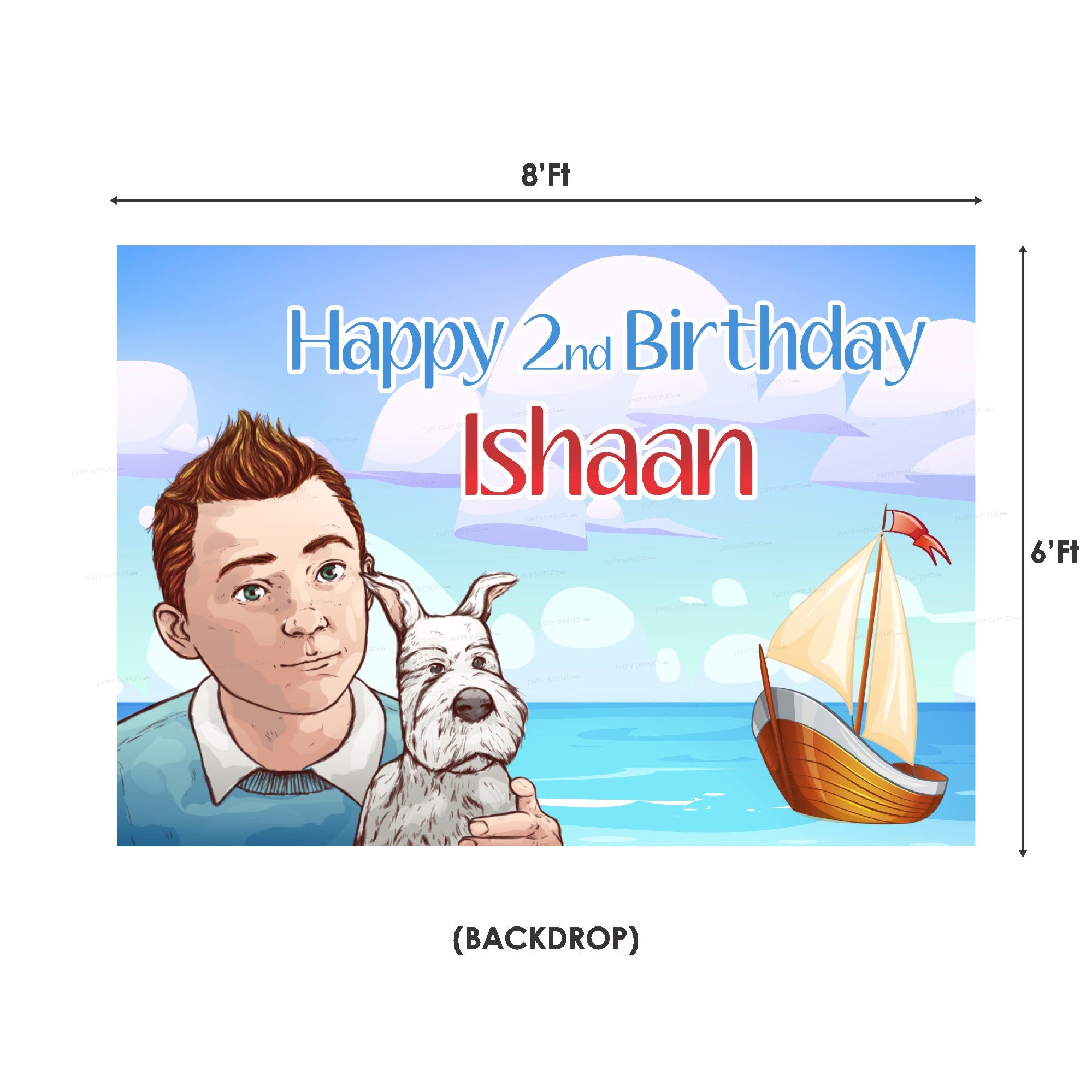 Tintin Theme Premium Combo Kit