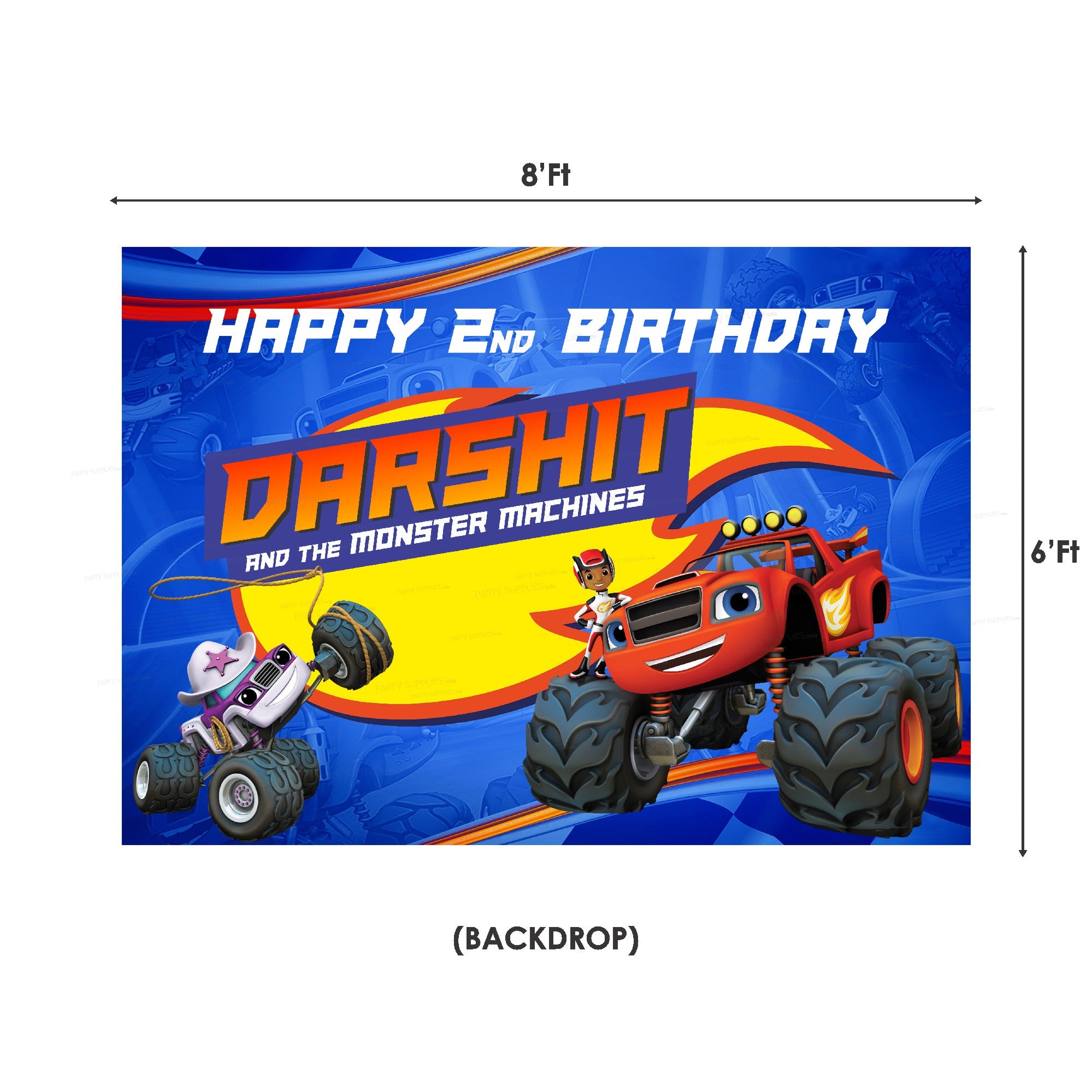 Blaze and the Monster Machines Theme Premium Kit