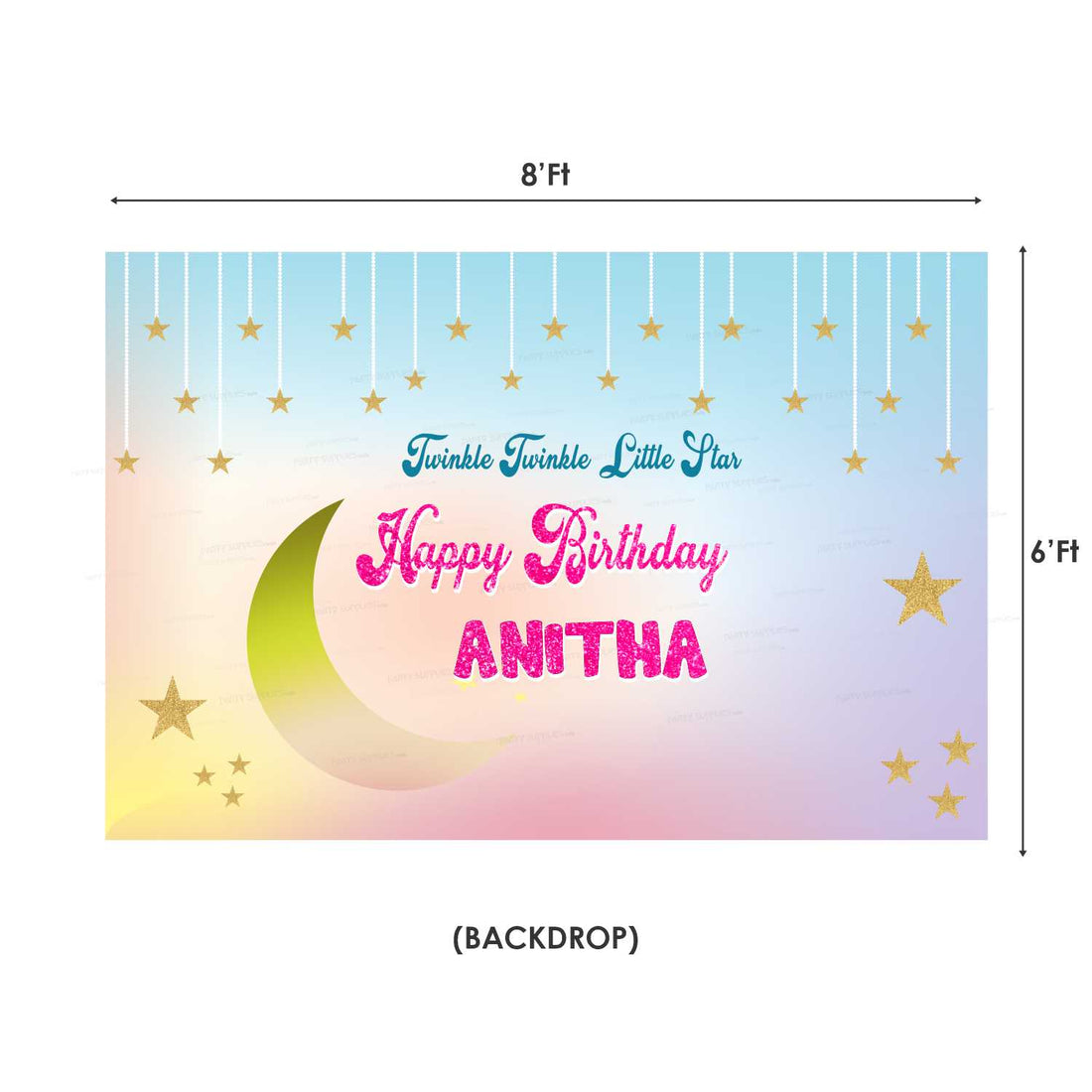 TWINKLE TWINKLE LITTLE STAR GIRL THEME PREMIUM KIT