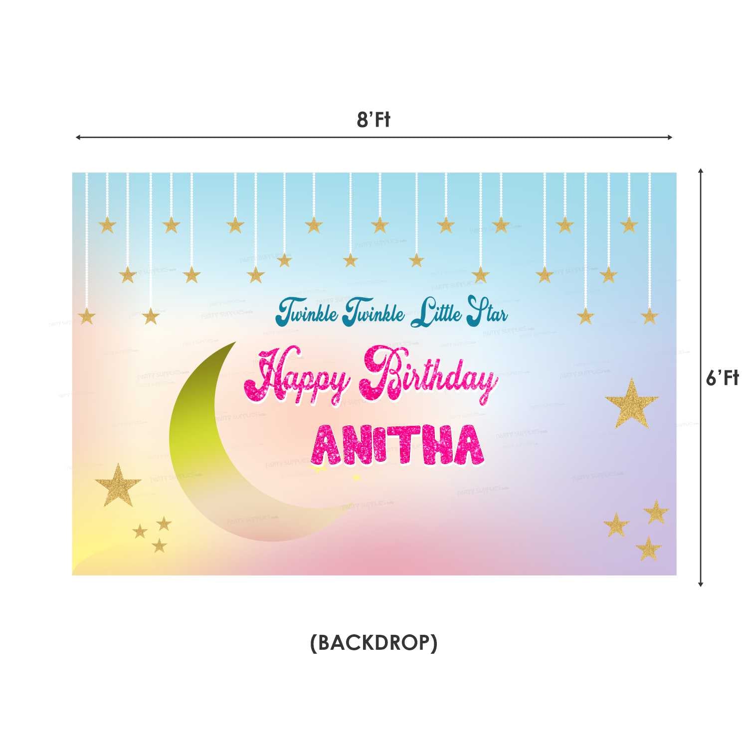 TWINKLE TWINKLE LITTLE STAR GIRL THEME PREMIUM KIT