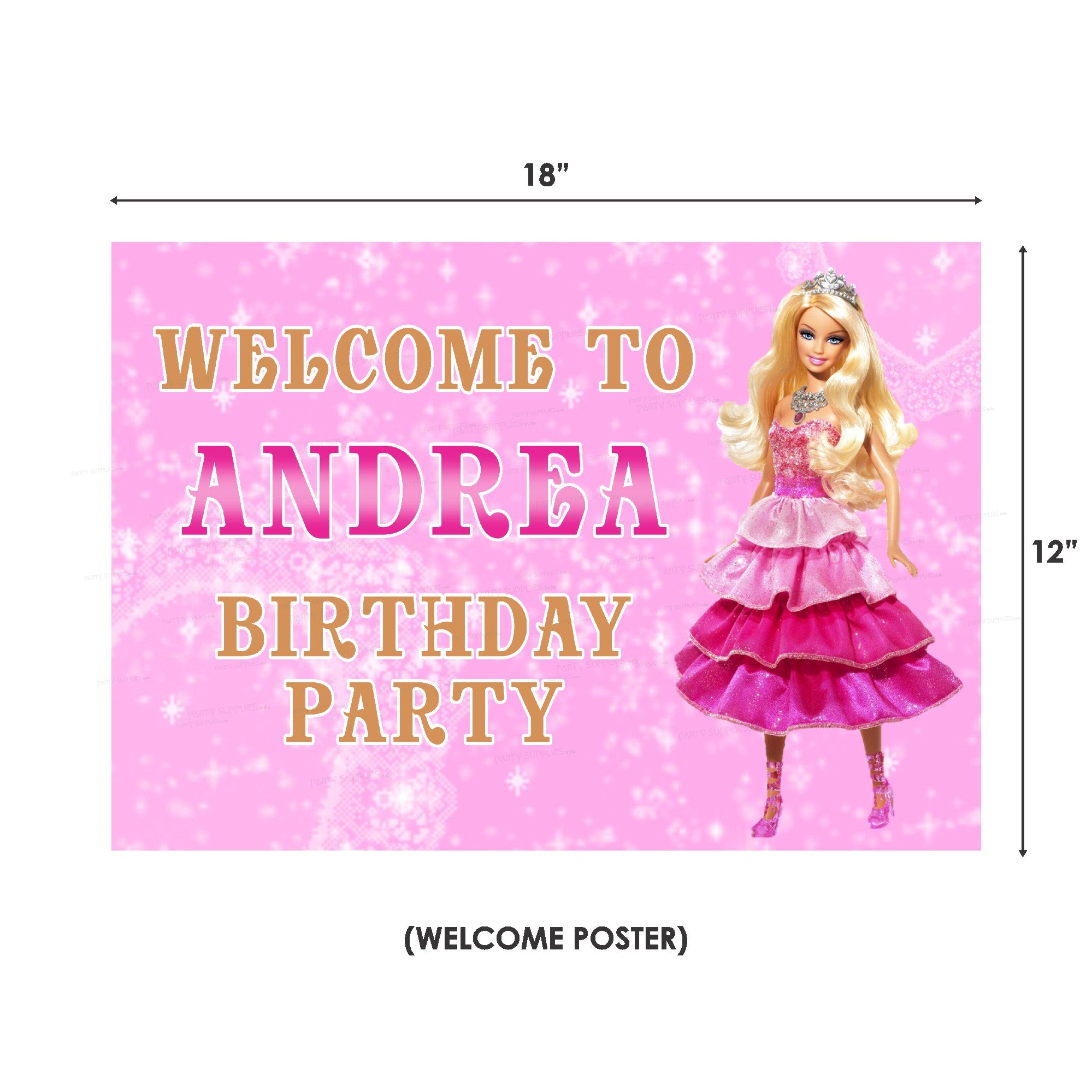 Barbie Theme Classic Combo Kit