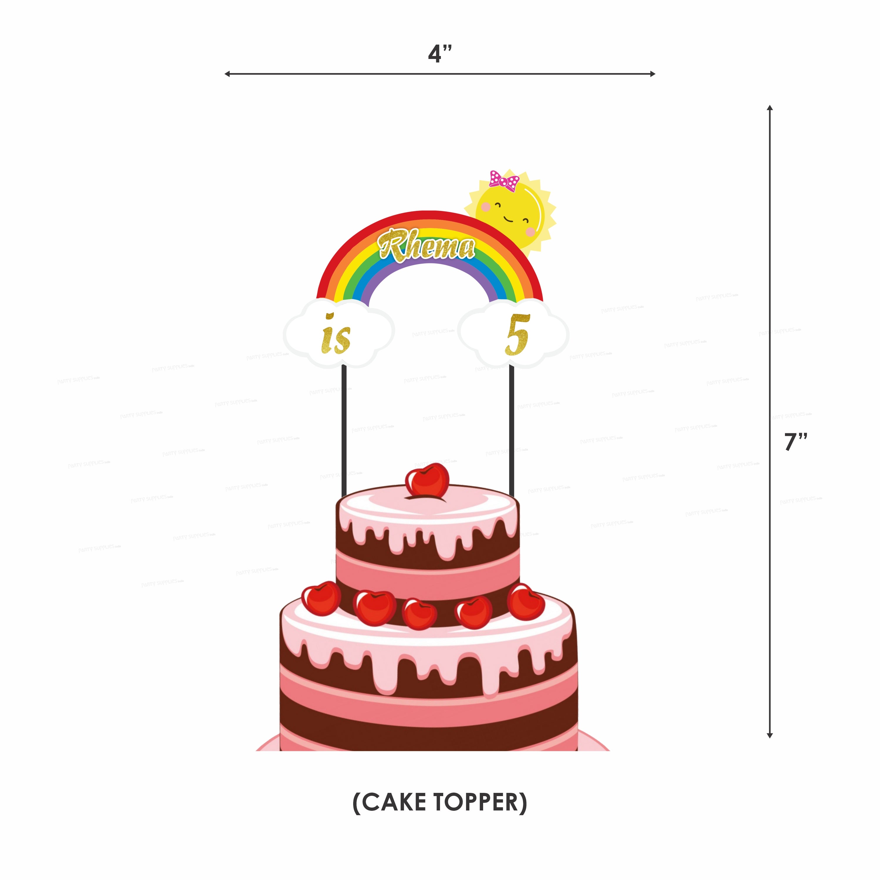 Sunshine Girl Theme Exclusive Kit - image 10 of 11 | Party Supplies India
