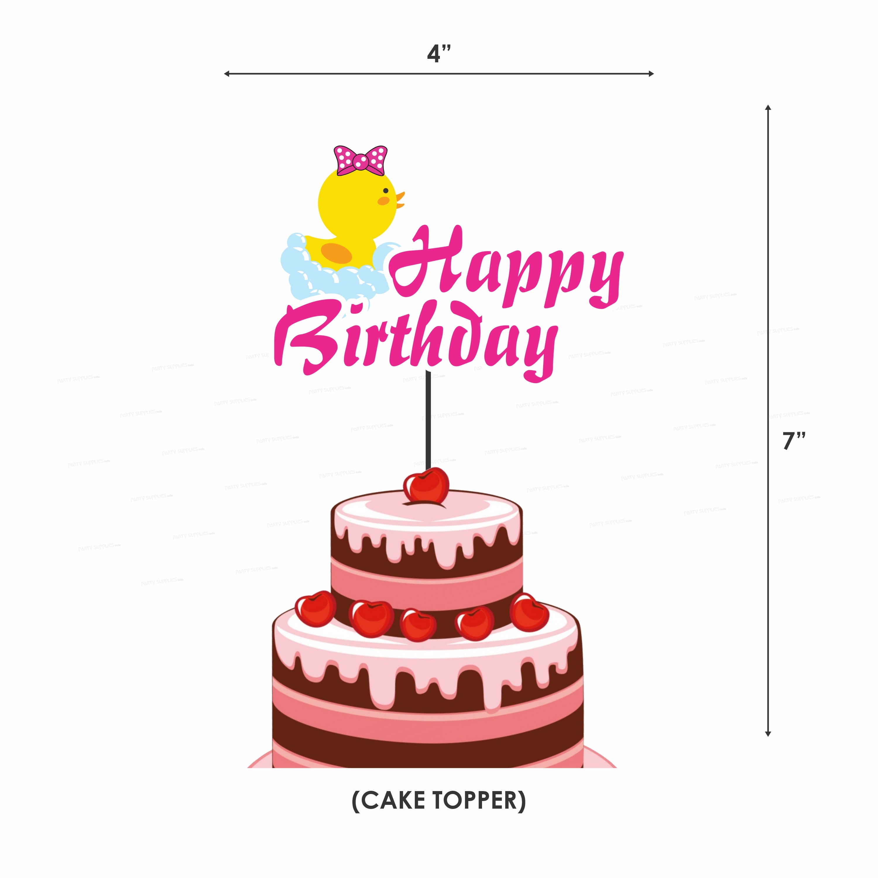 Duck Girl Theme Exclusive Kit - image 10 of 11 | Party Supplies India
