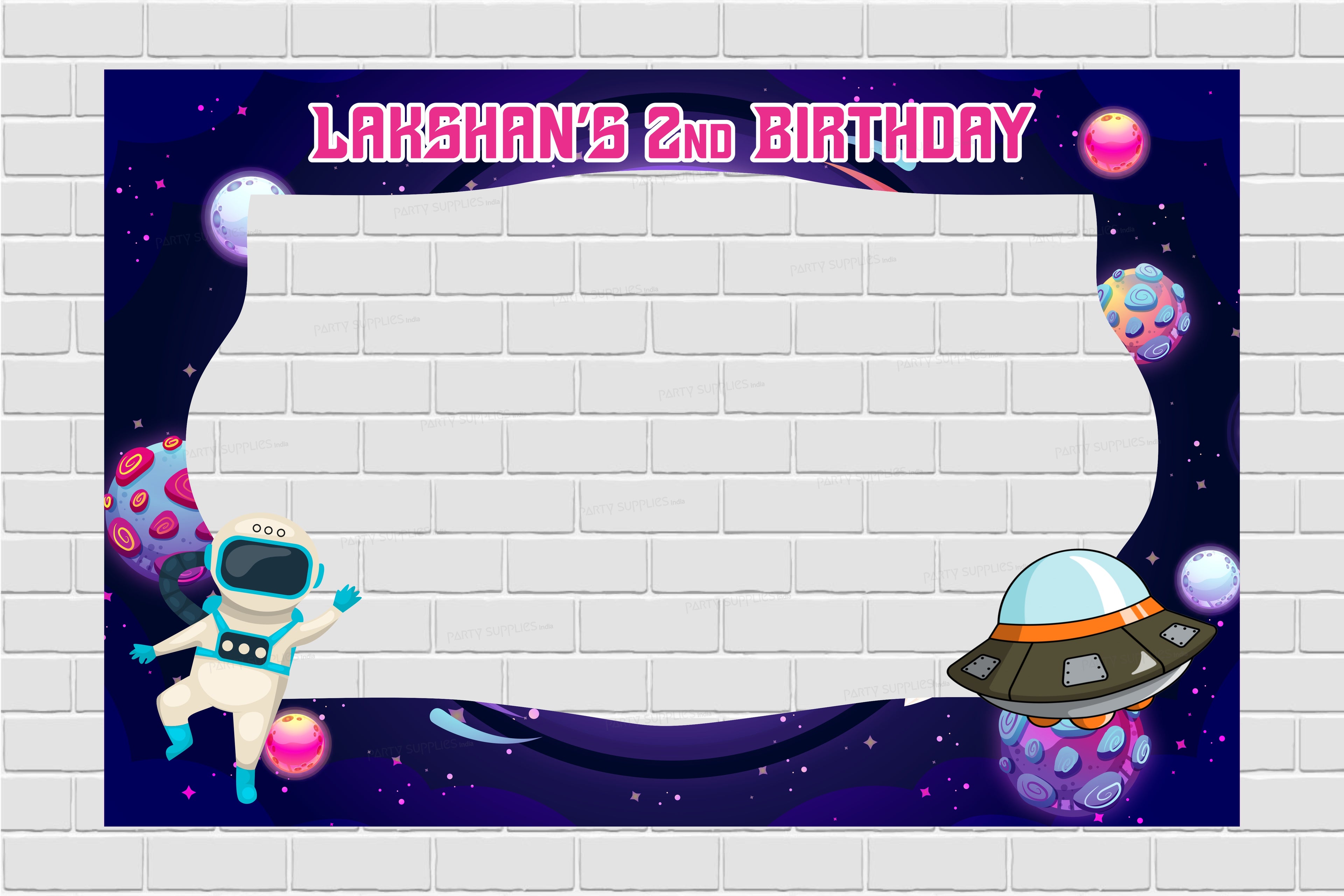 Space Theme Photobooth