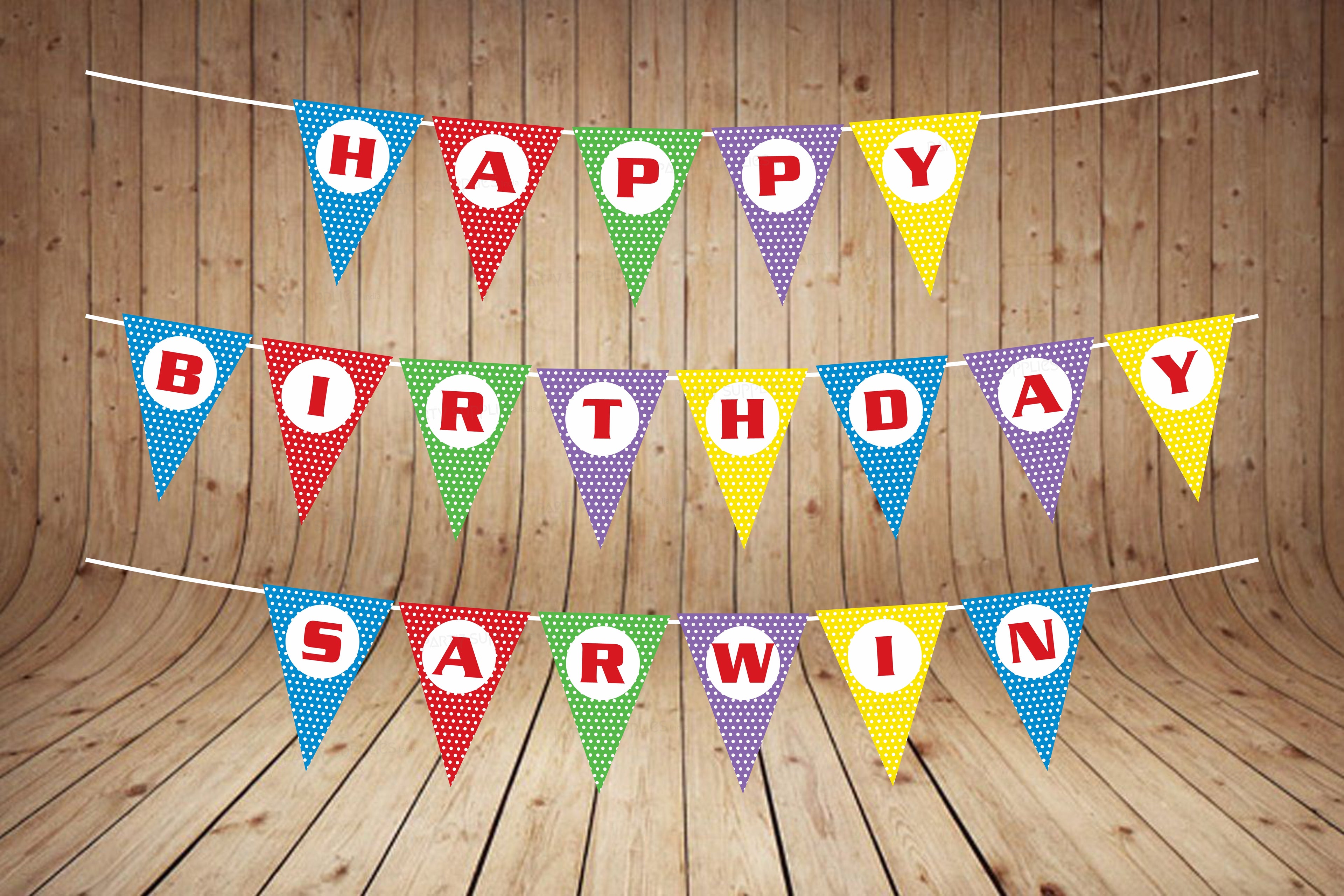 Sunshine Theme Boy Flag Hanging