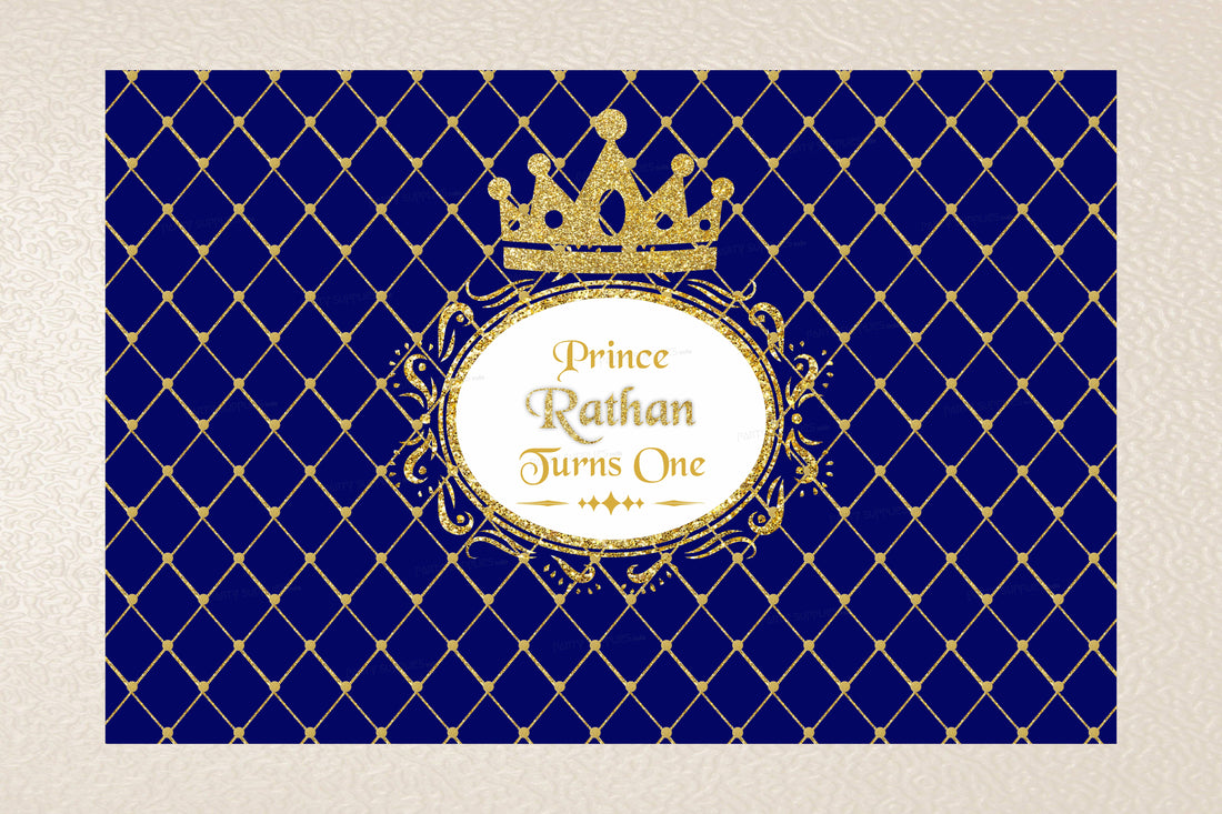 Prince Theme Personalized Backdrop