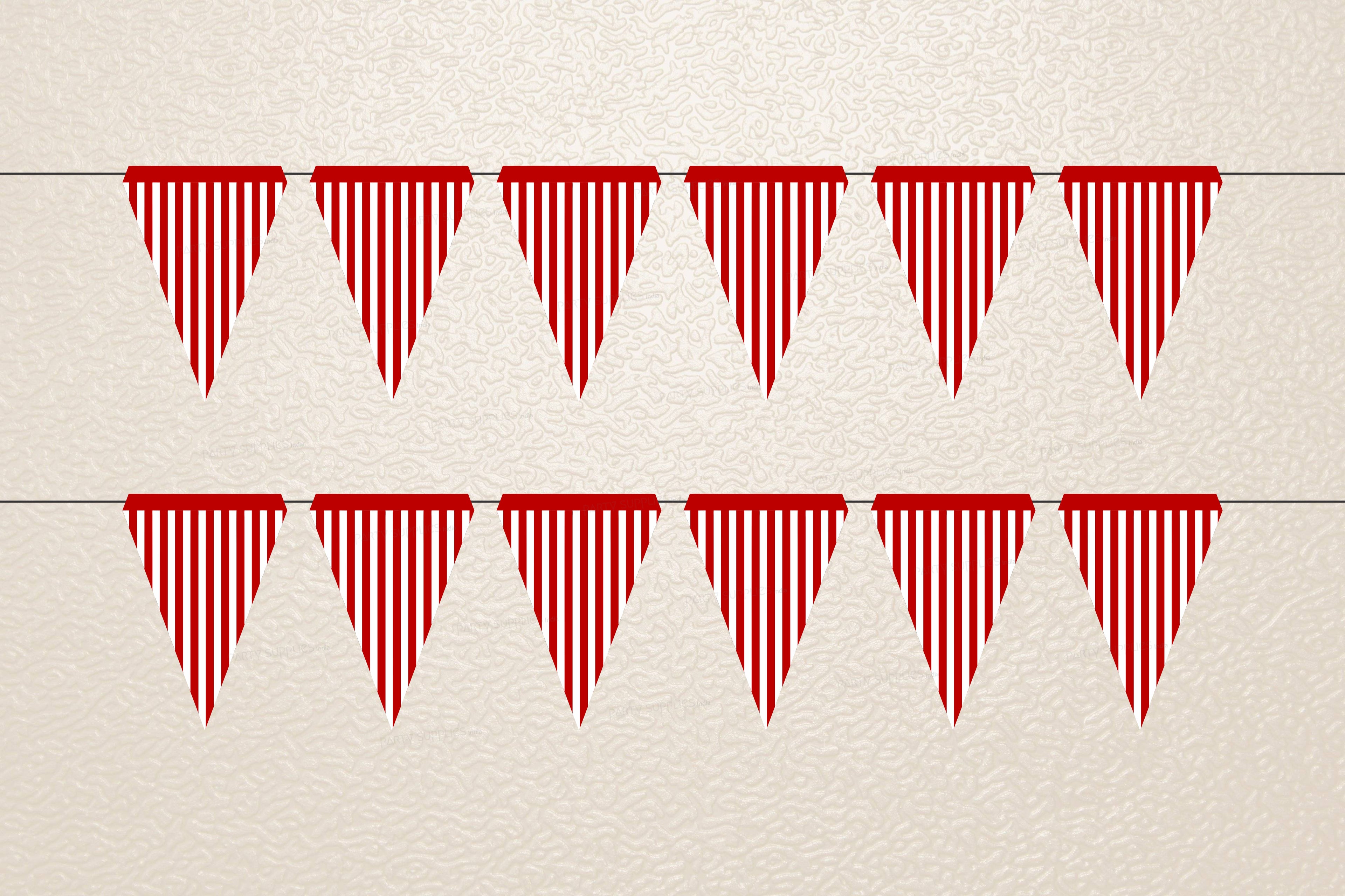 Circus Theme Flag Hanging