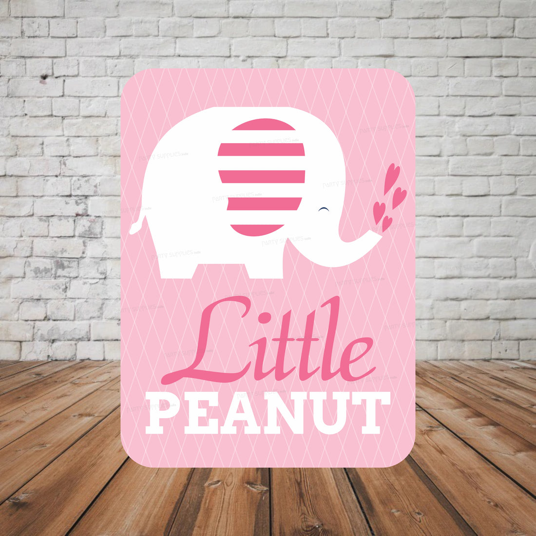 Pink Elephant Theme Cutout PNE-06