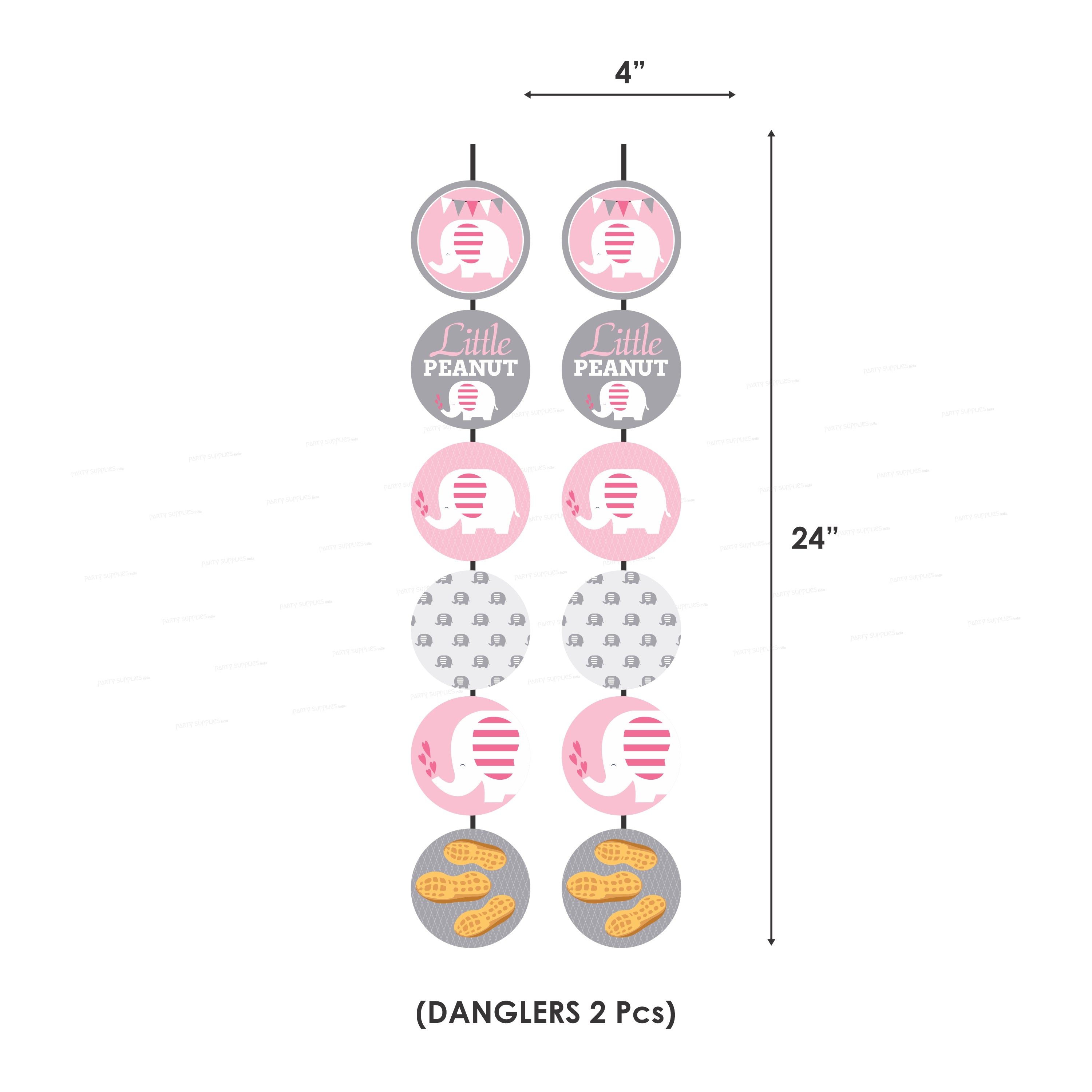 Pink Elephant Theme Basic Kit