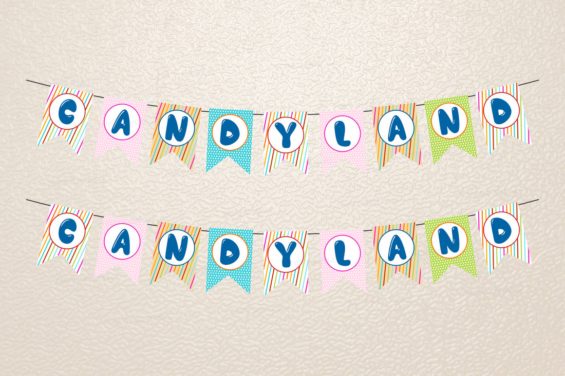 Candy Flag Theme Hanging