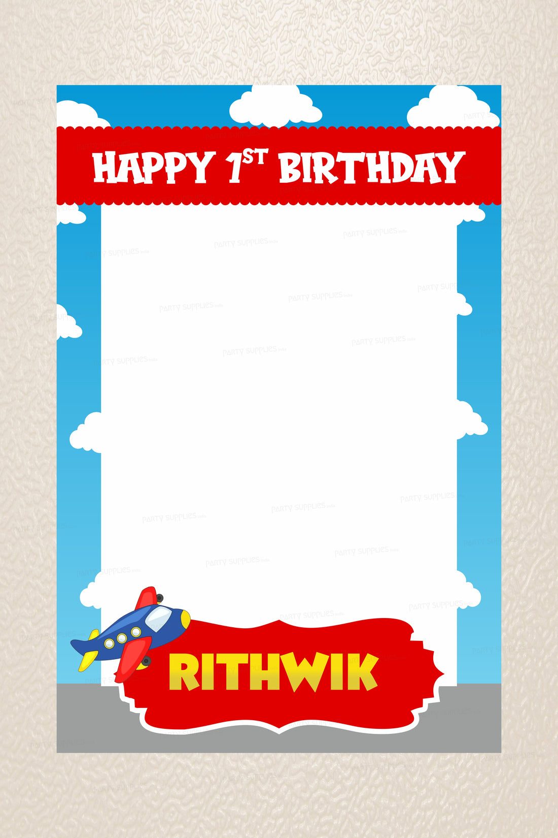 Aeroplane Theme Photobooth