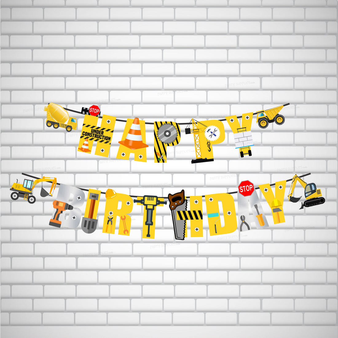 Construction Theme Customized Hanging