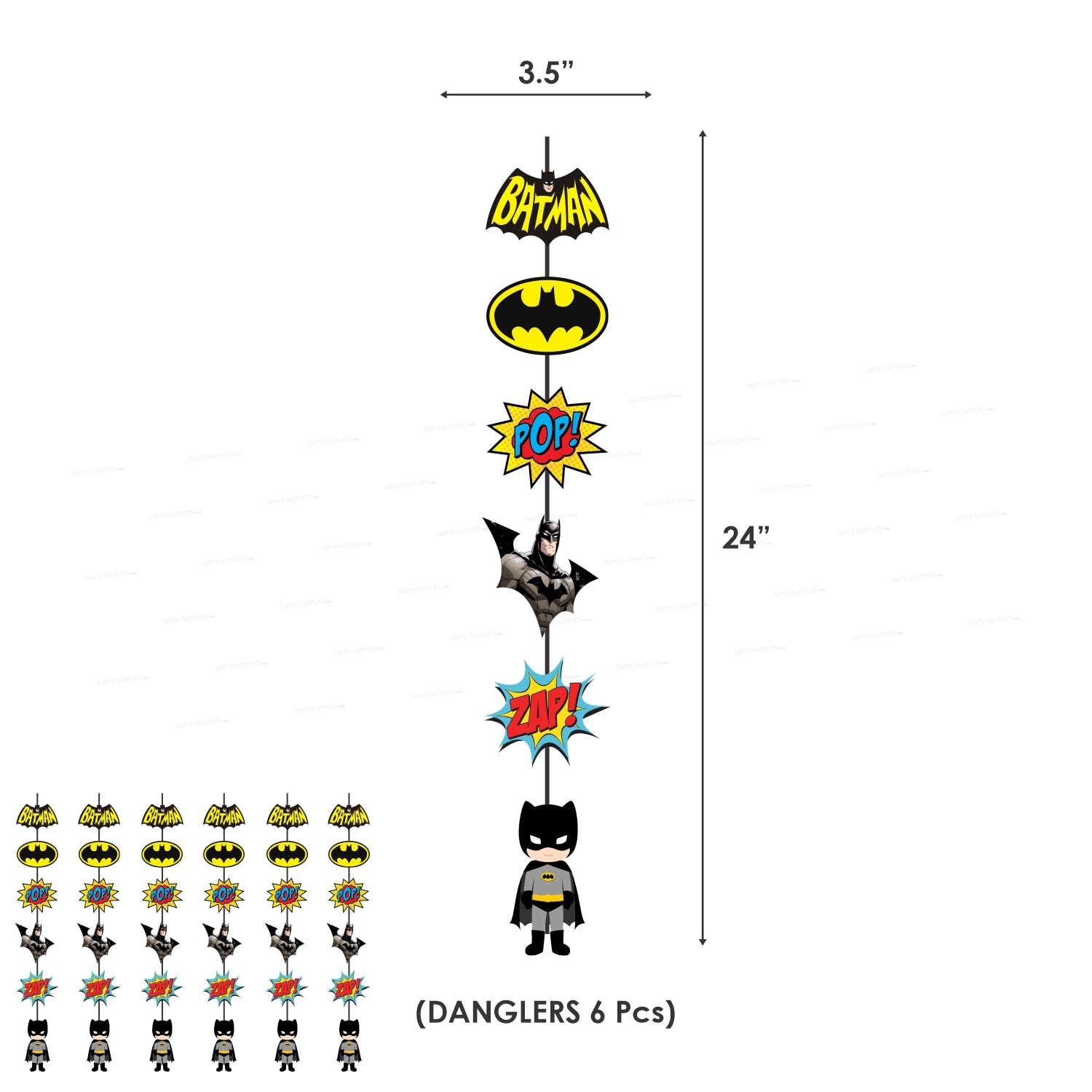 Batman Theme Premium Combo Kit