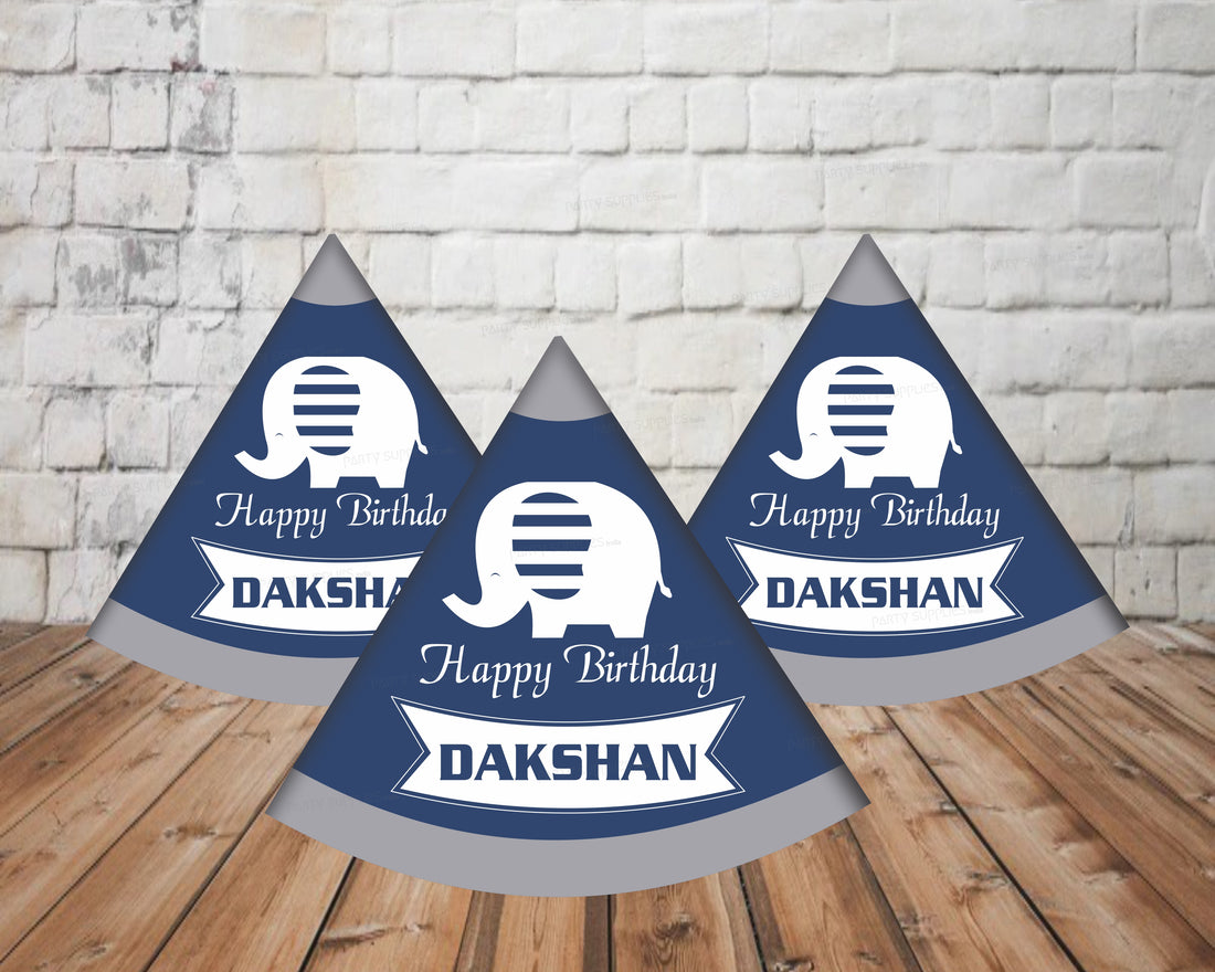 Blue Elephant Theme Hat