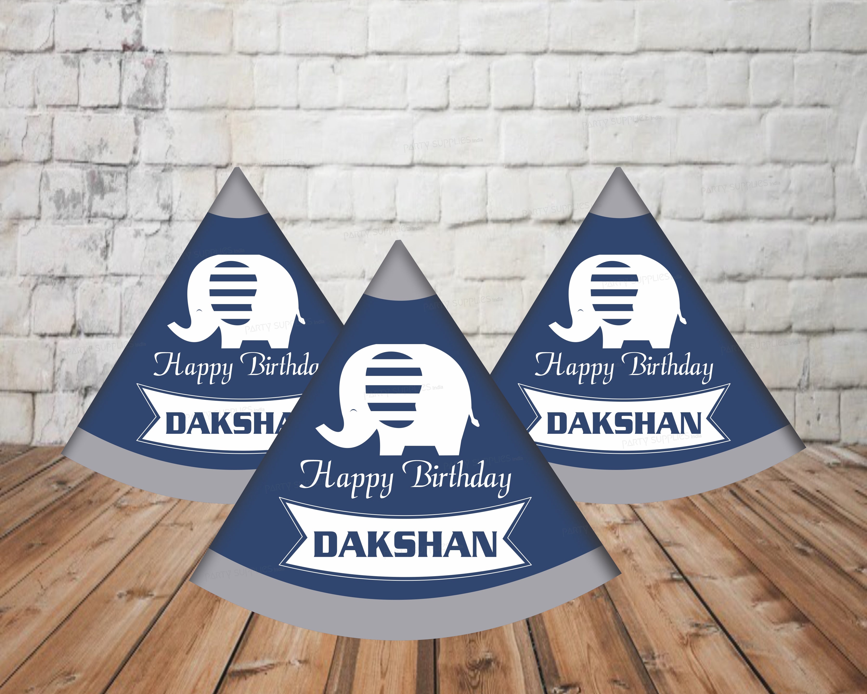 Blue Elephant Theme Hat