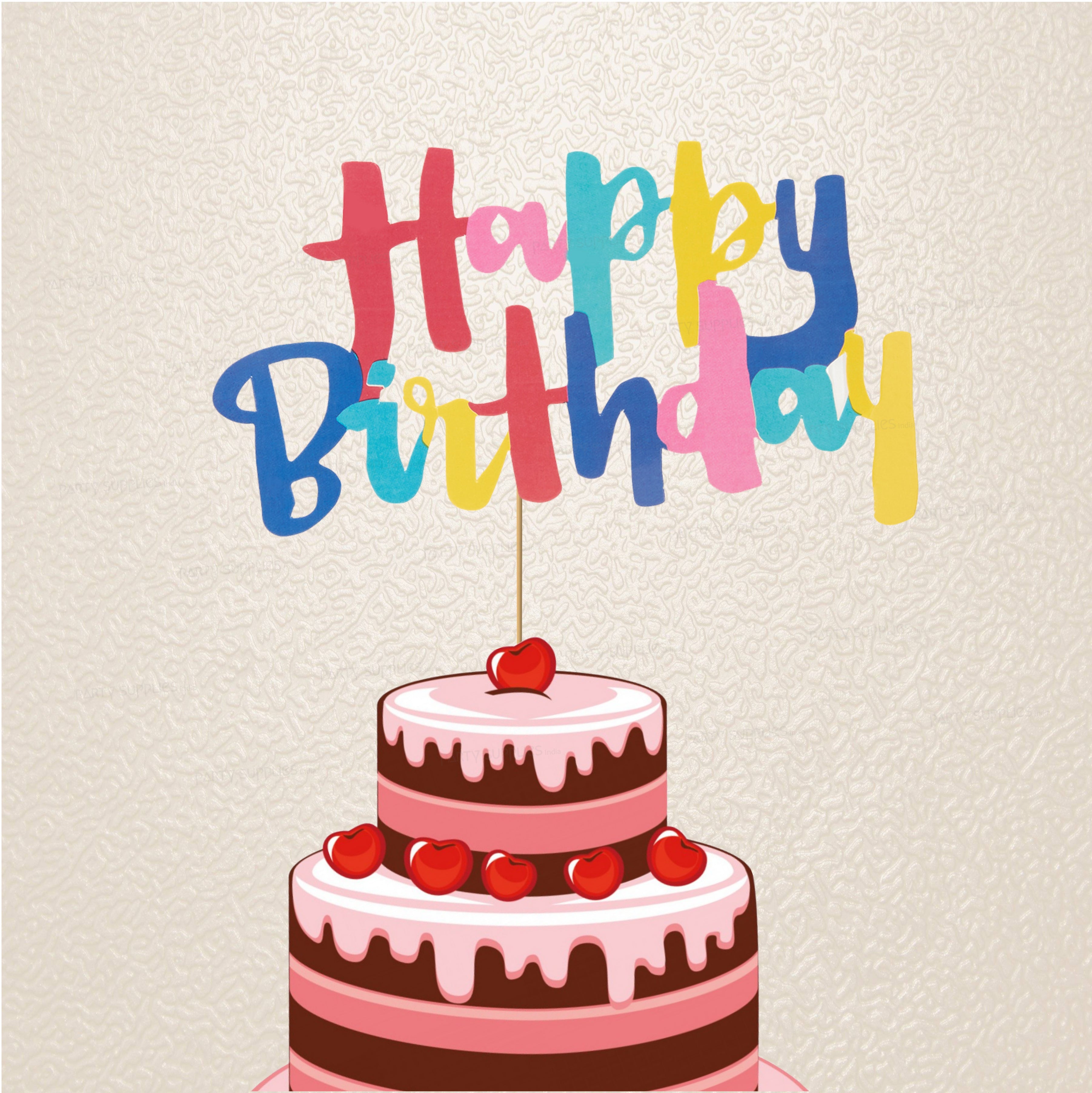 Candy Theme Cake topper