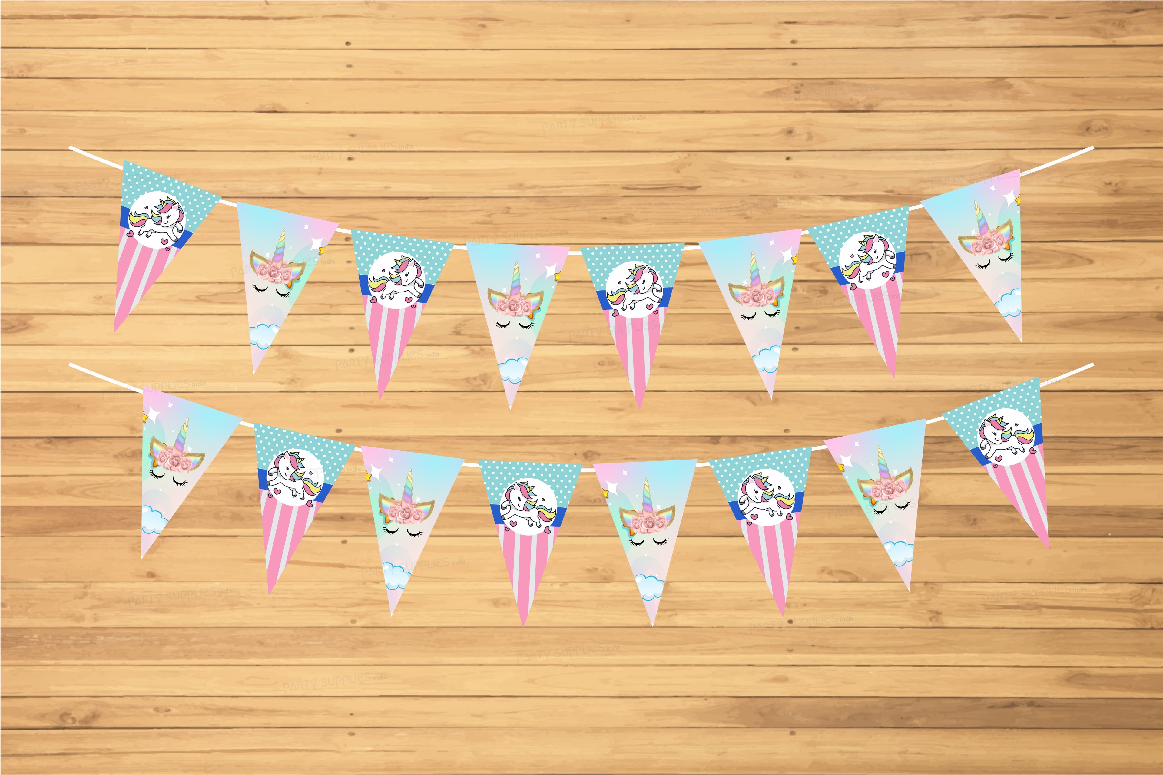 Unicorn Theme Flag Hanging