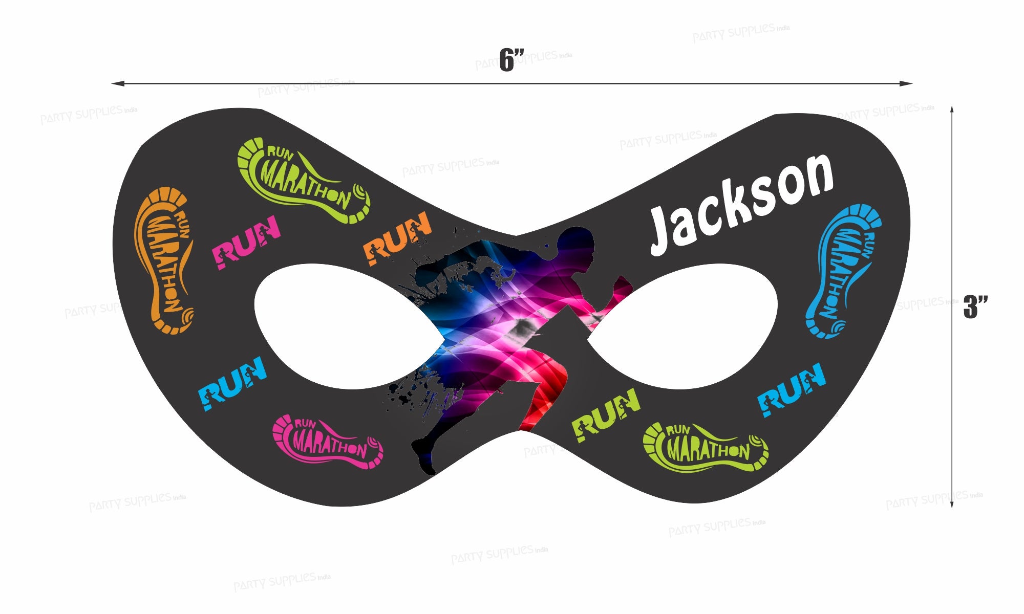 Marathon Theme Premium Eye Mask