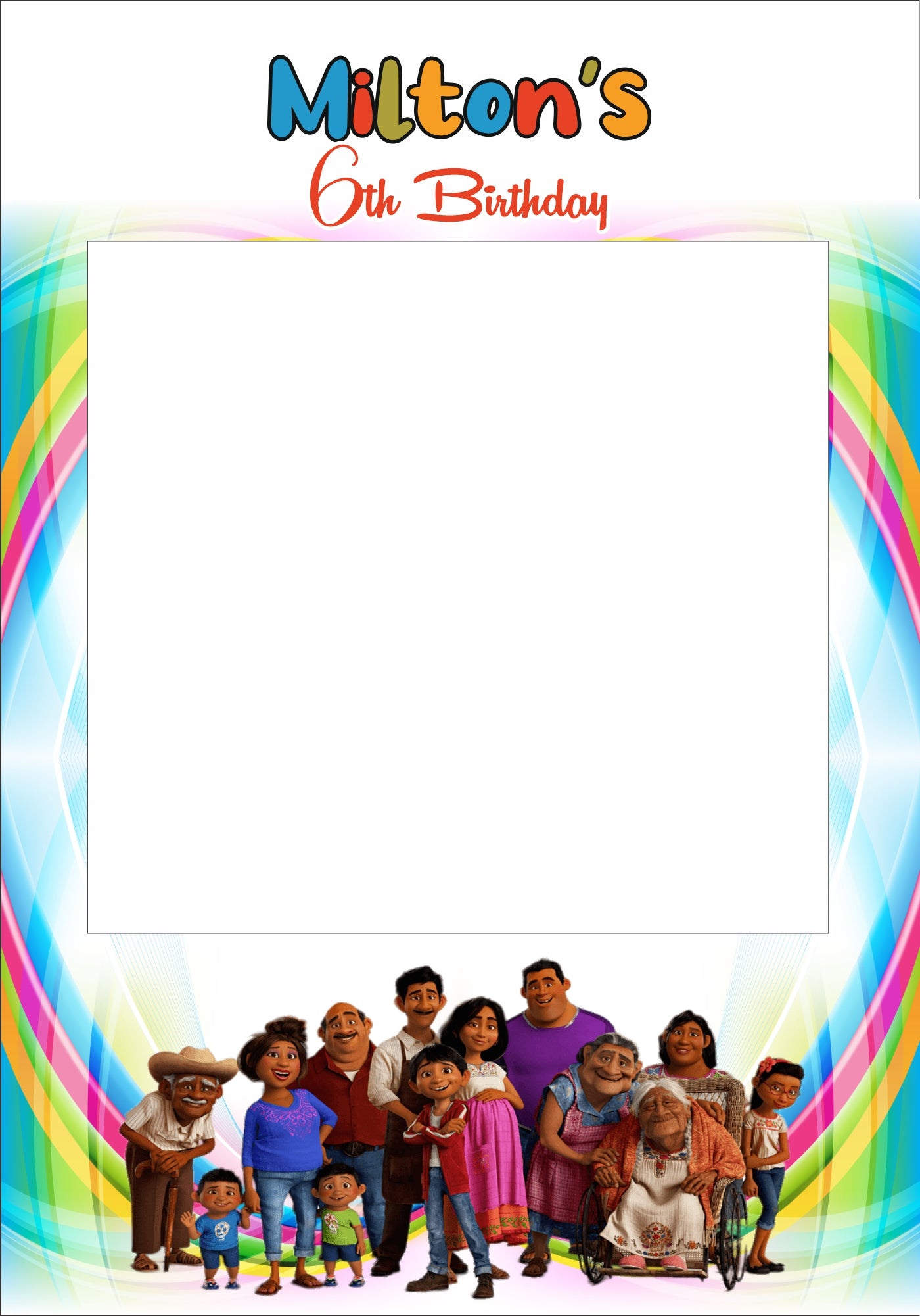 Coco Theme Customized PhotoBooth