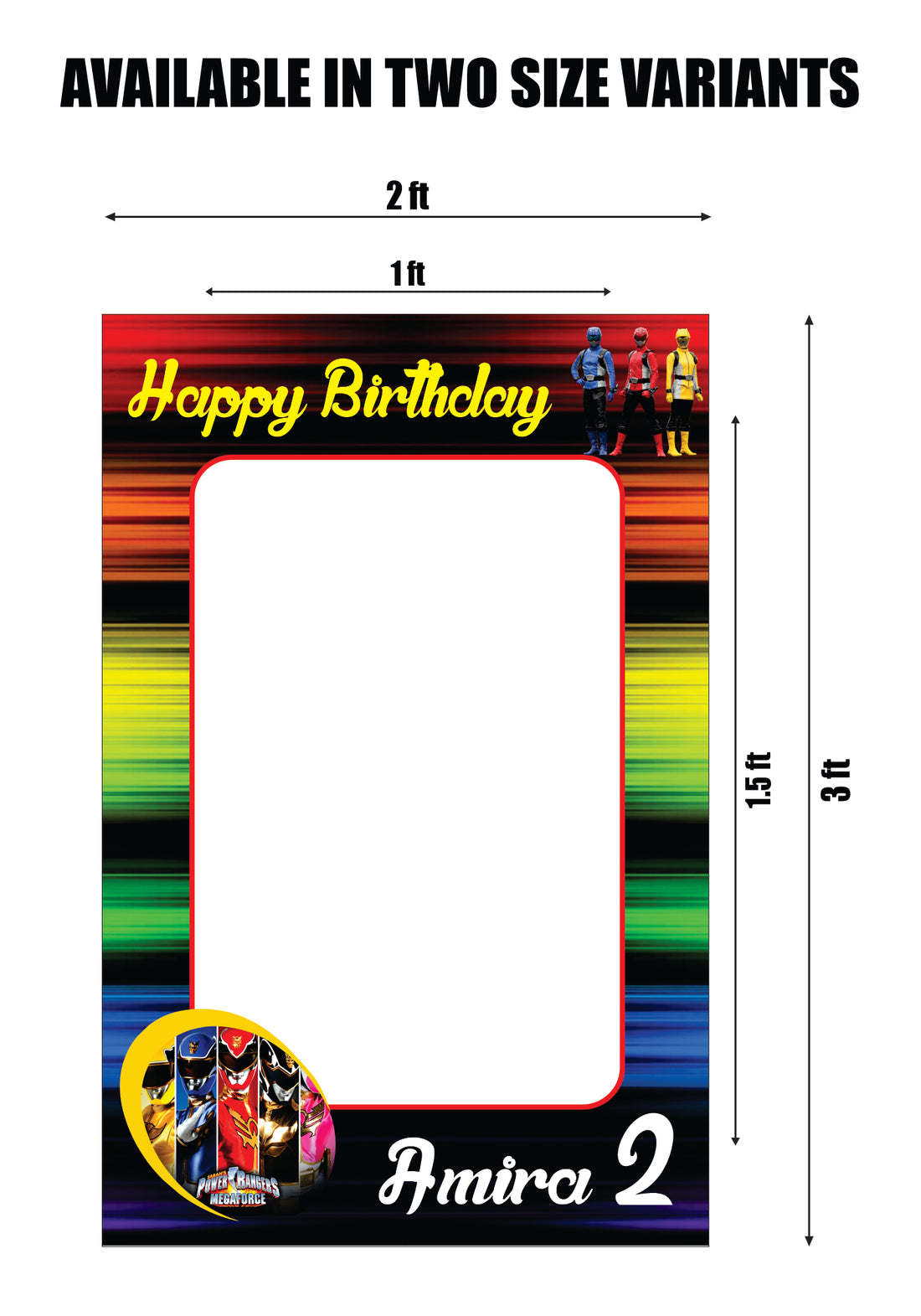 Power Rangers Theme Classic PhotoBooth