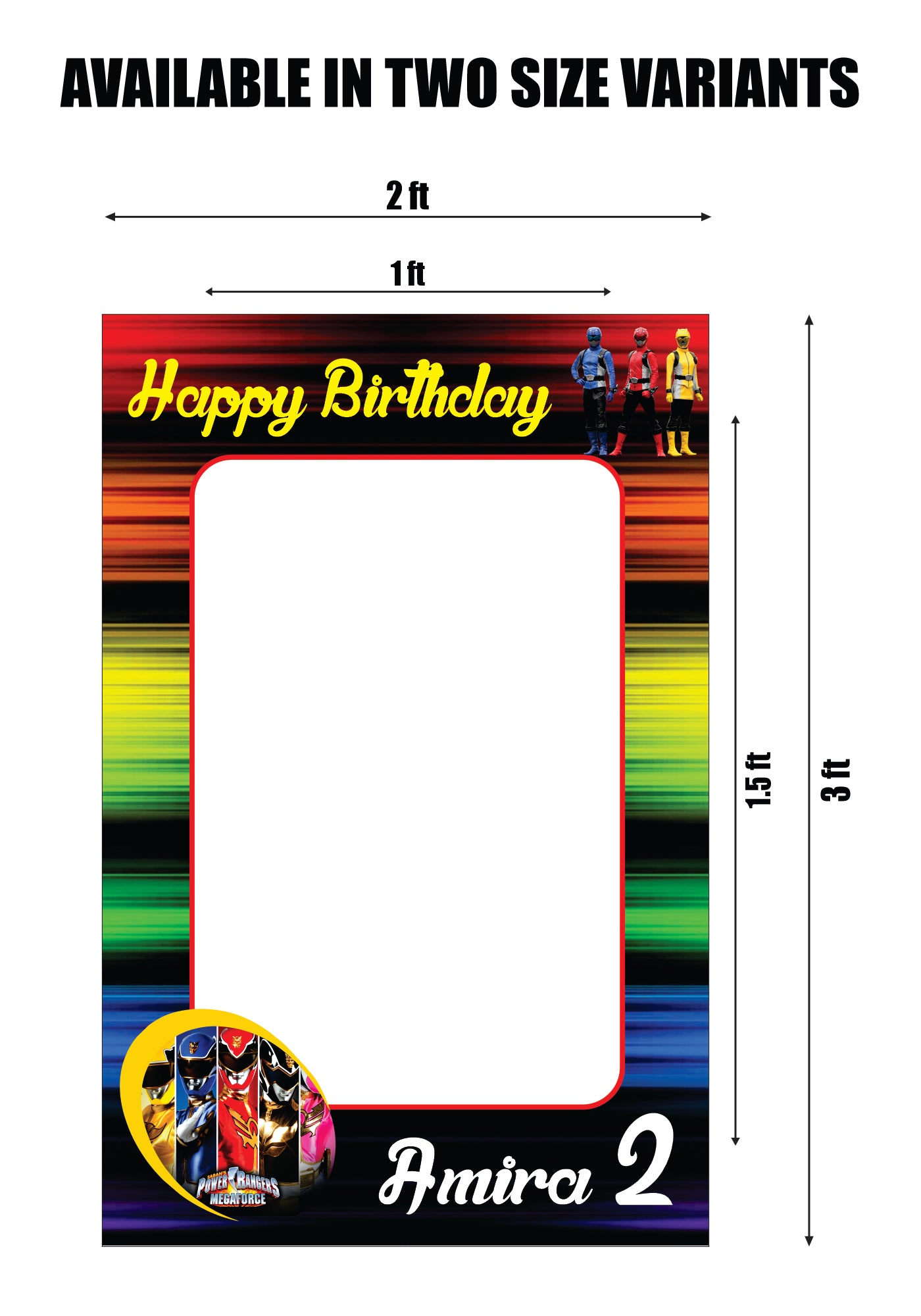 Power Rangers Theme Classic PhotoBooth