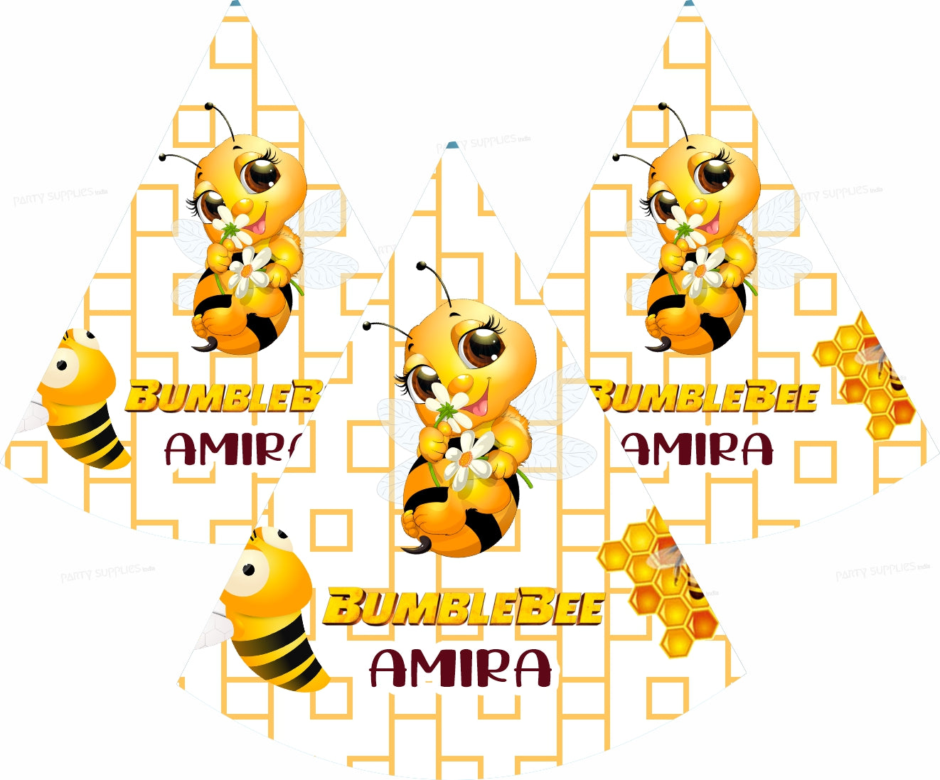 Bumble Bee Personalized Theme Hat