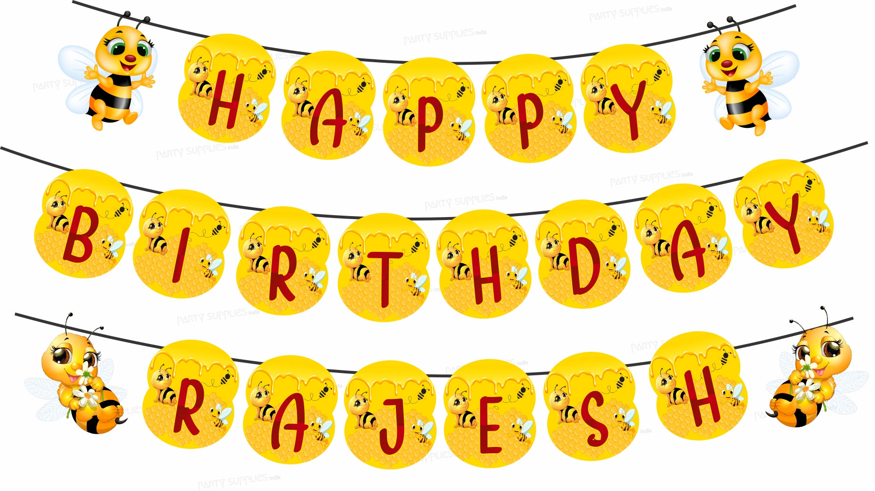 Bumble Bee Theme Customized Hanging