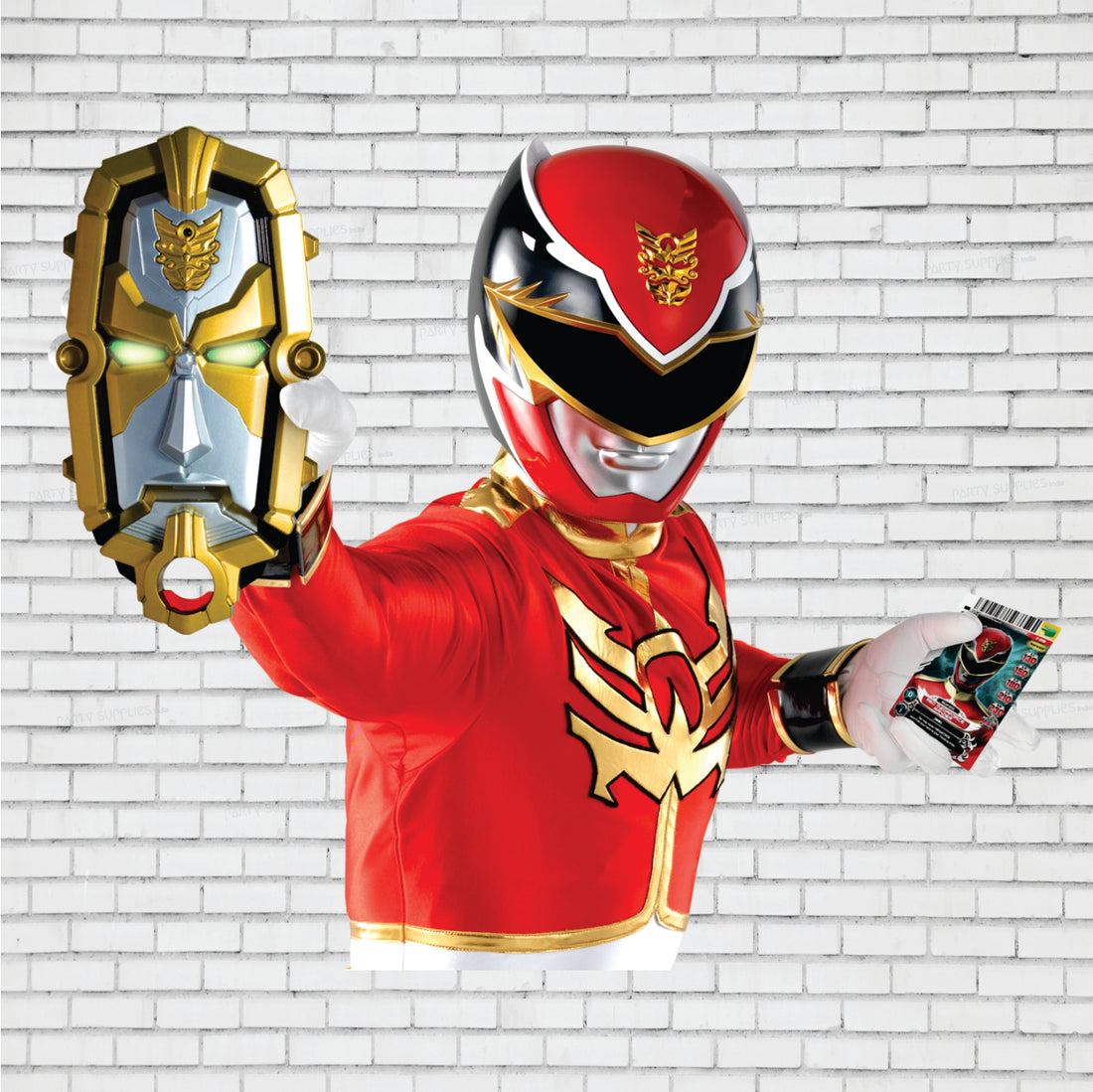 Power Rangers Theme Cutout PWR-02
