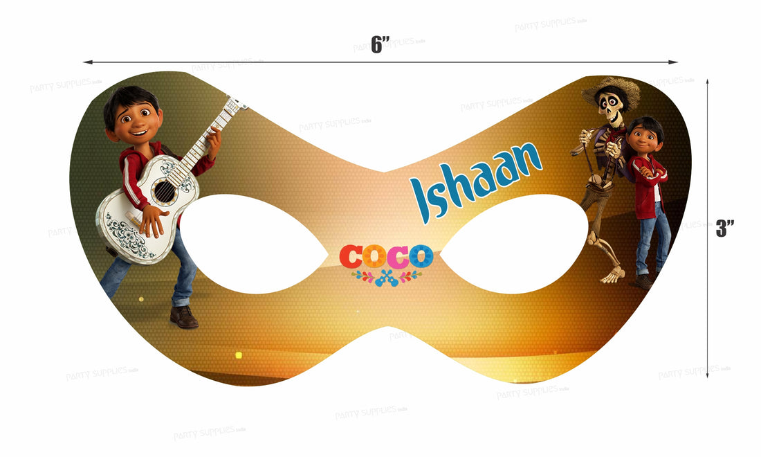 Coco Theme Personalized Eye Mask