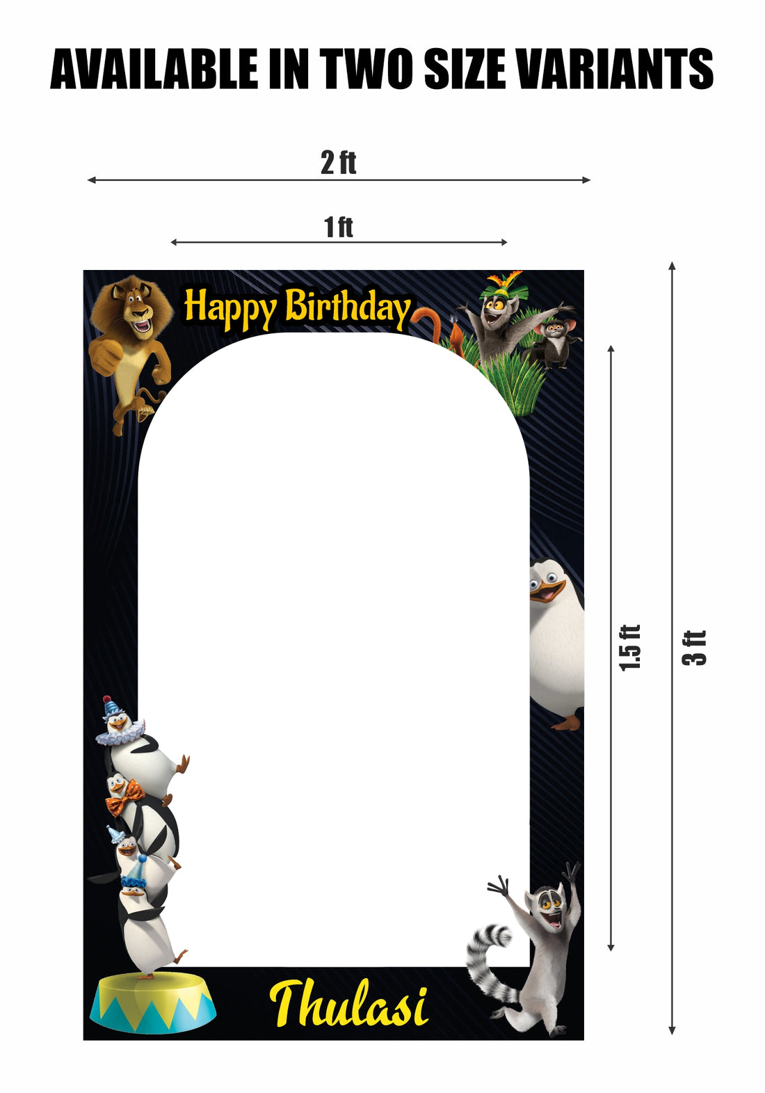 Penguin Theme Personalized PhotoBooth