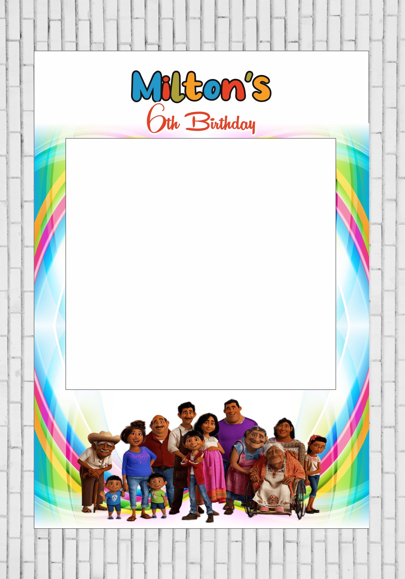 Coco Theme Customized PhotoBooth