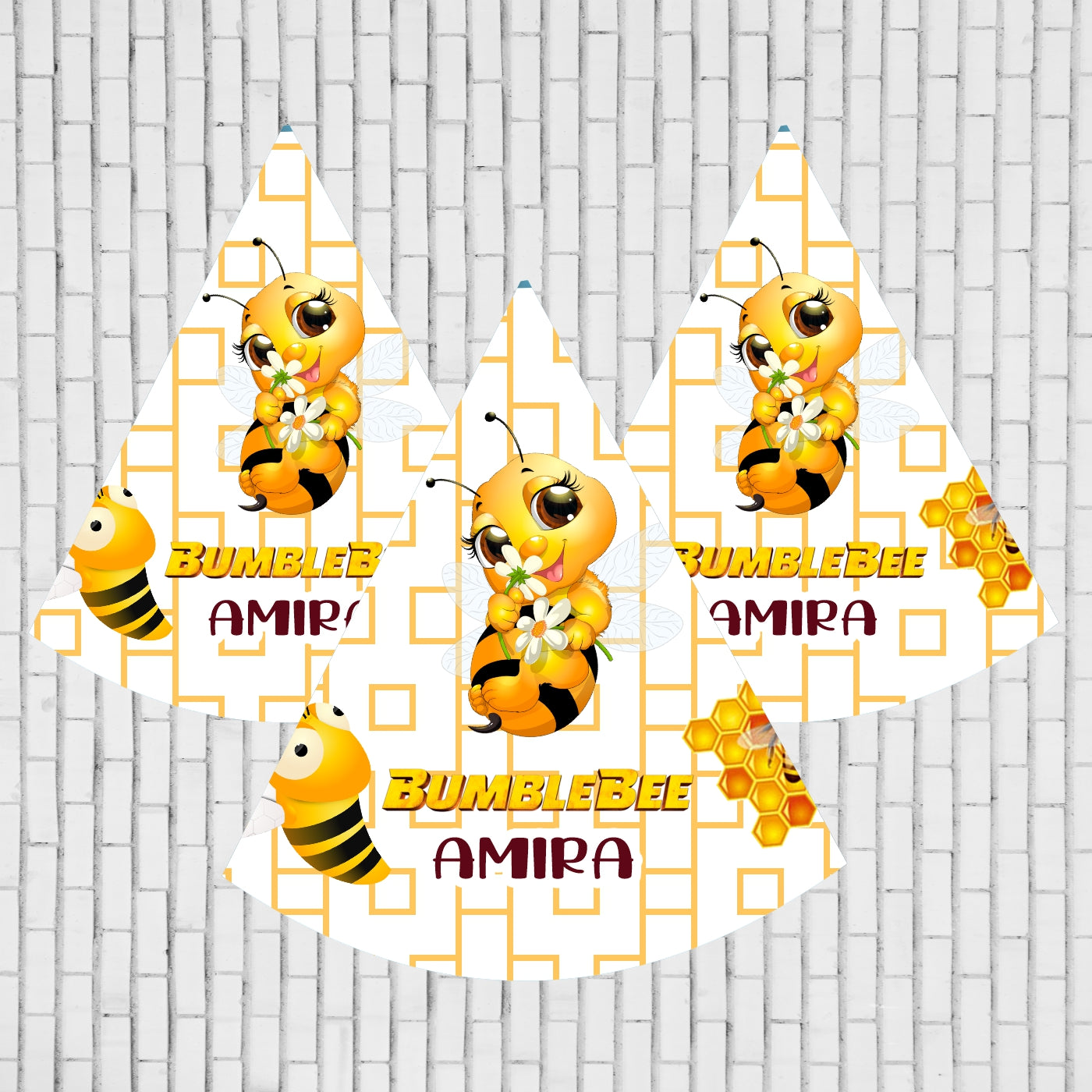 Bumble Bee Personalized Theme Hat