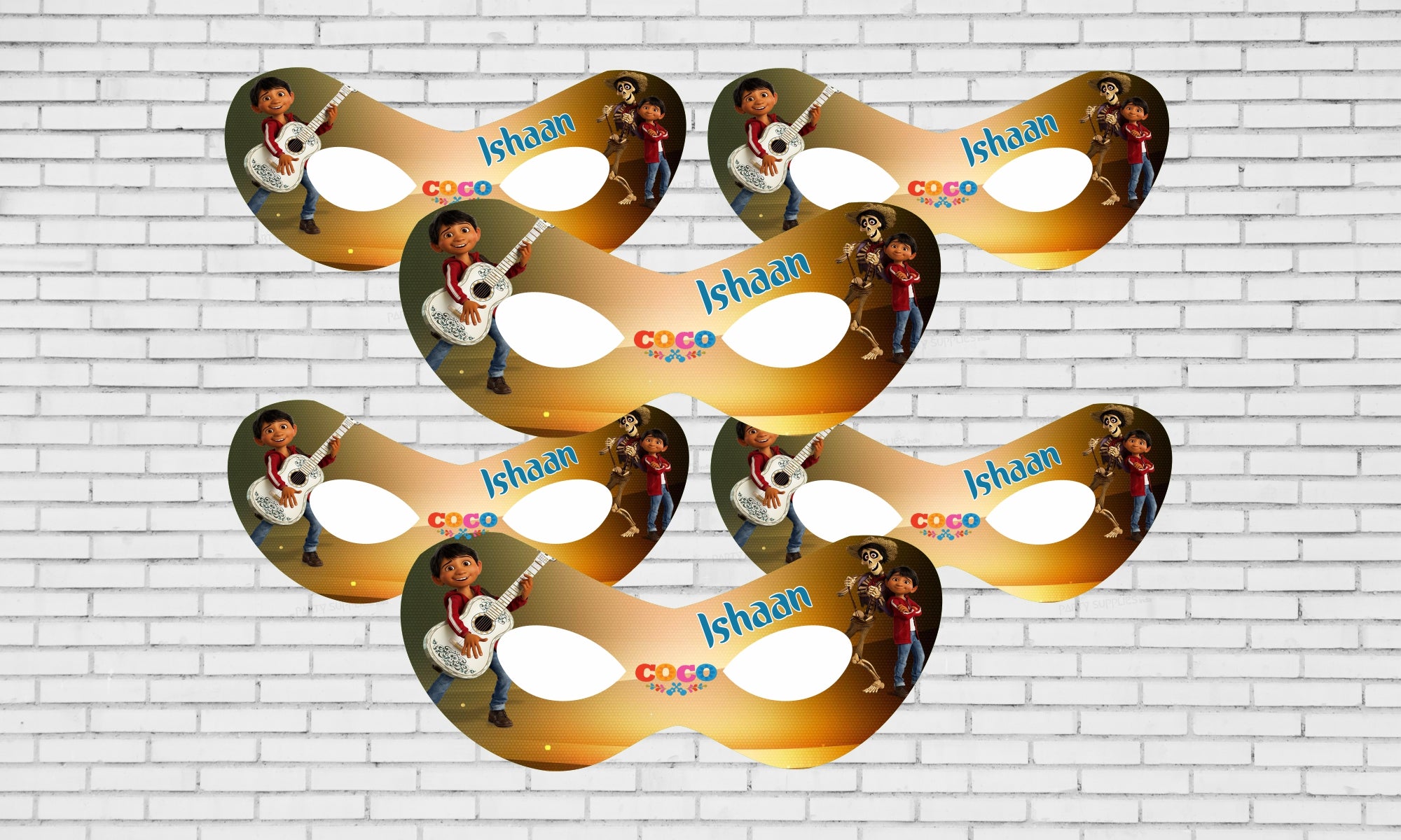 Coco Theme Personalized Eye Mask