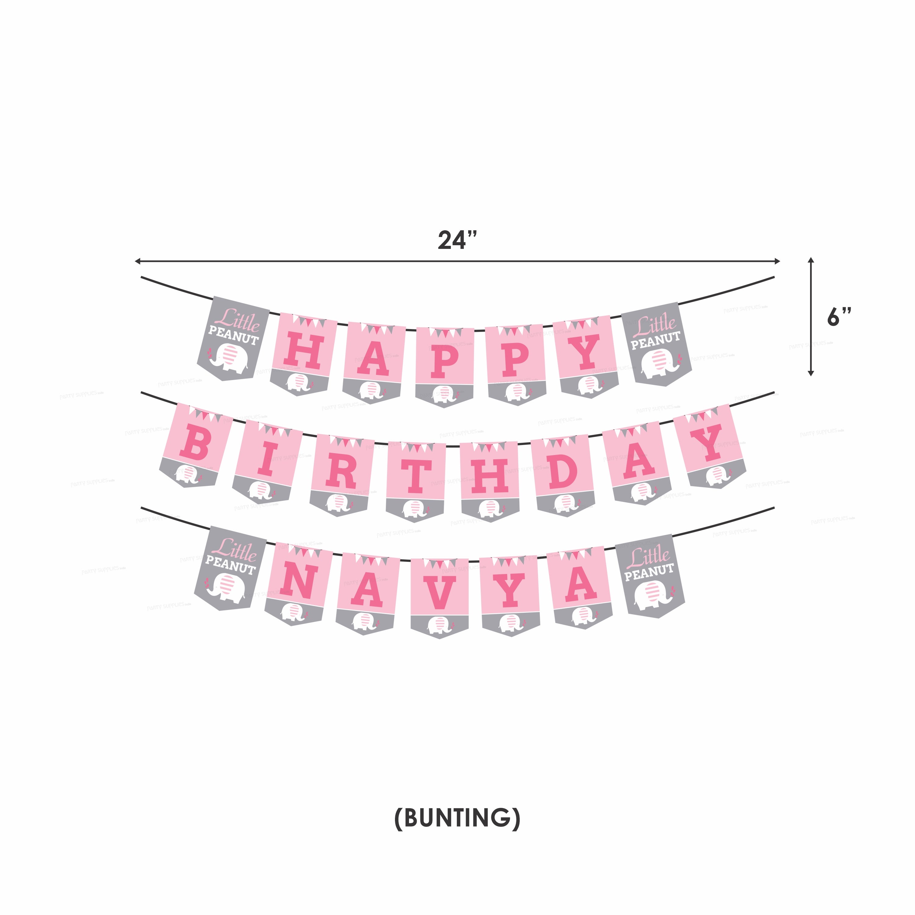 Pink Elephant Theme Basic Kit