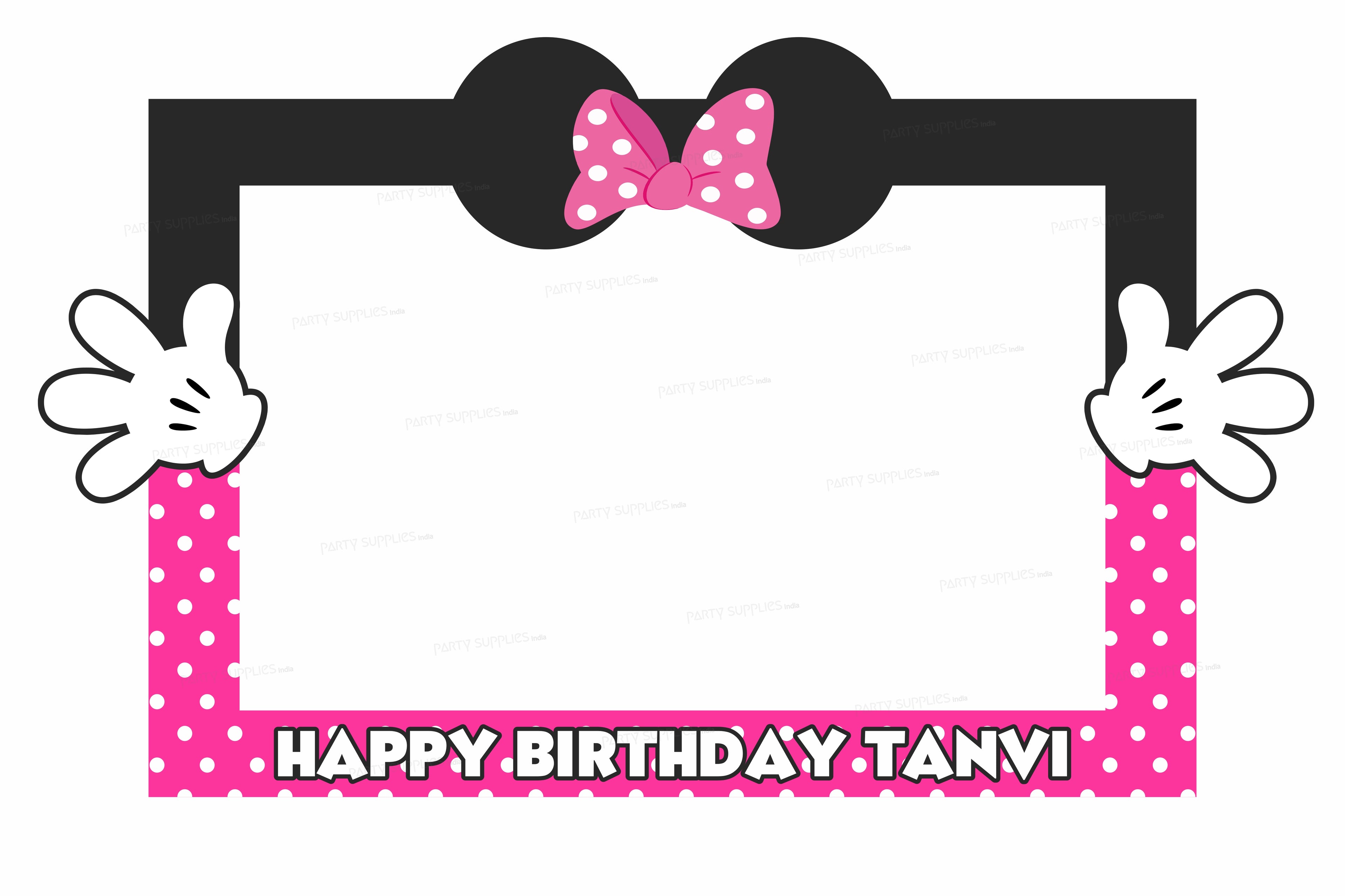 Minnie Mouse Theme Photobooth