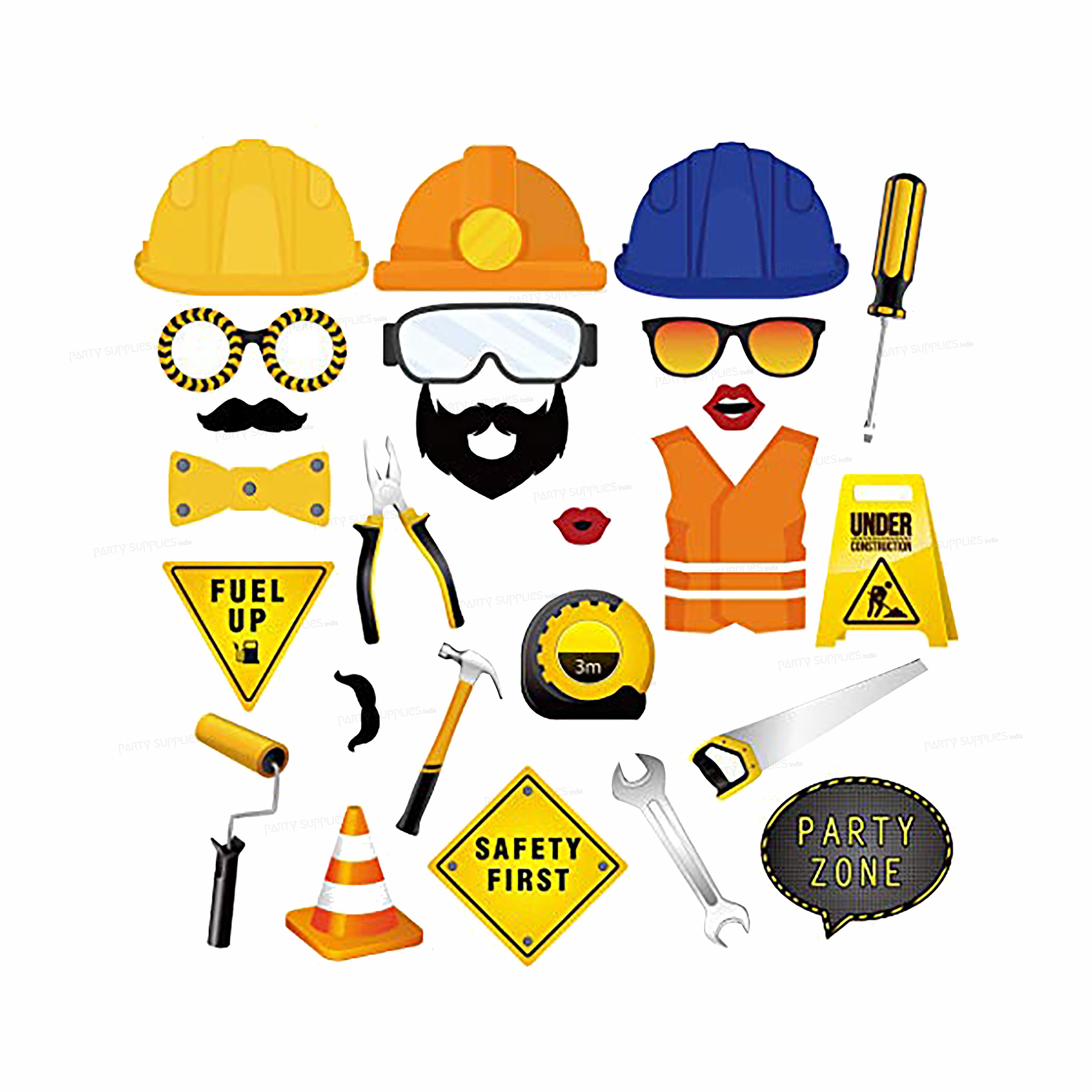 Construction Theme Props