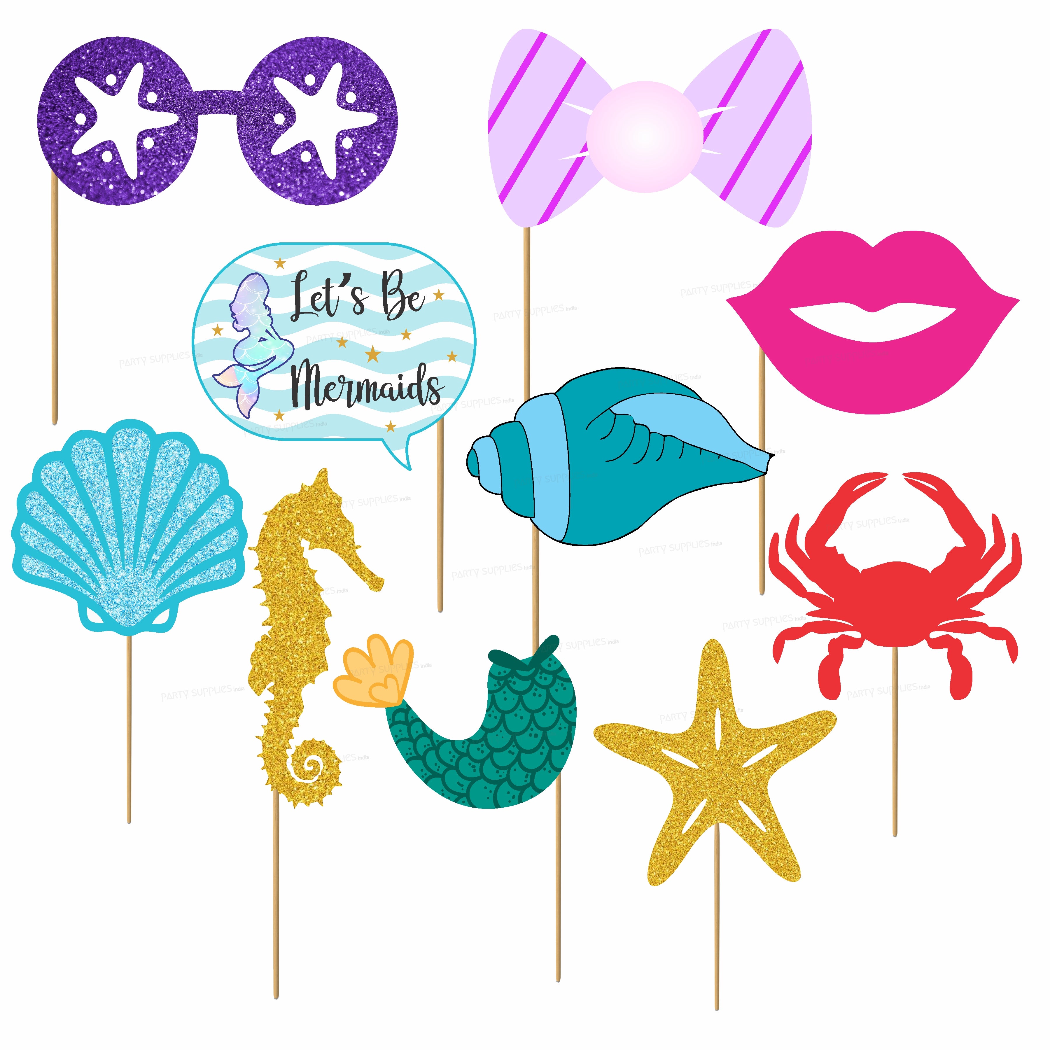 Mermaid Theme Props