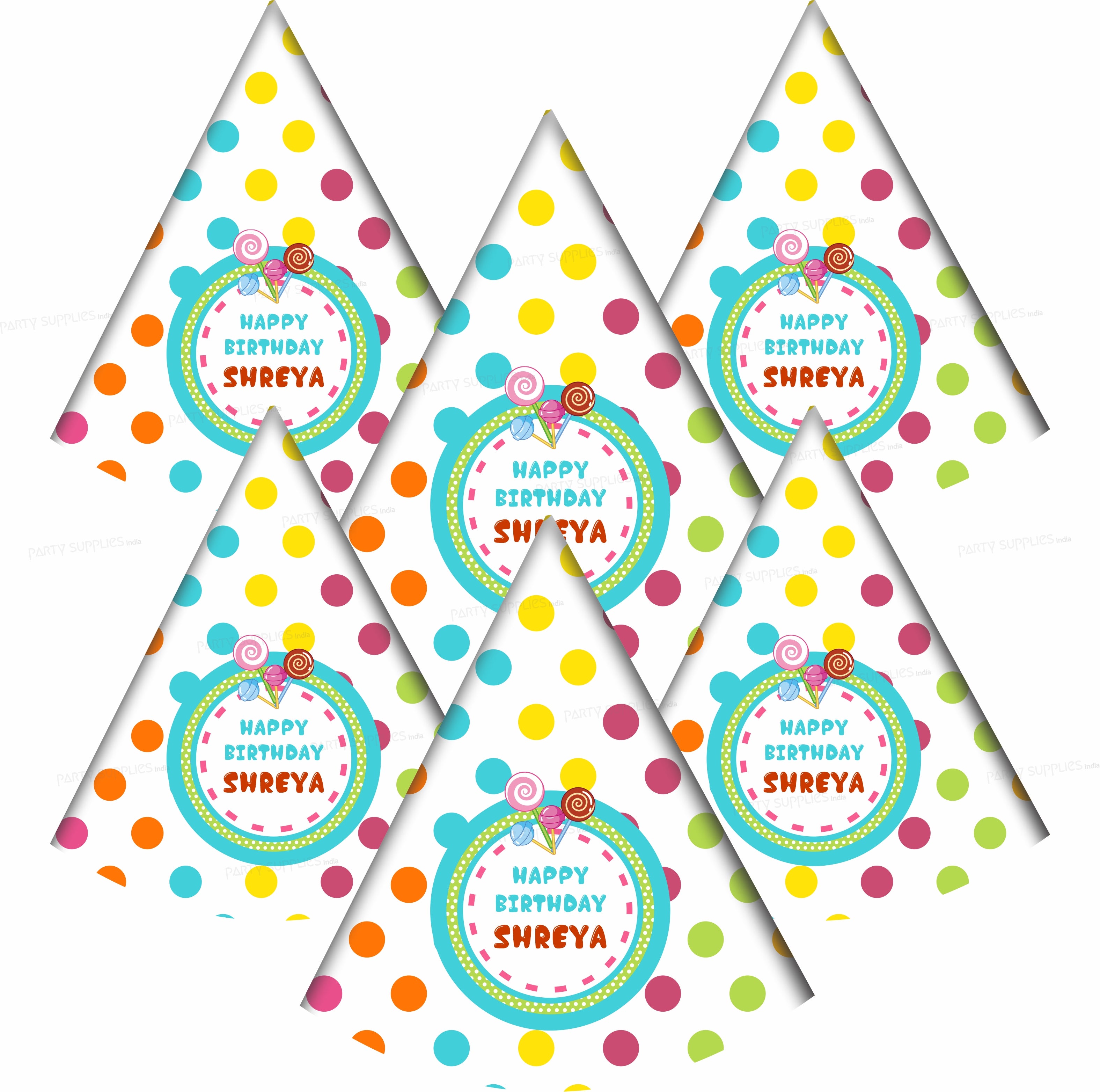 Candy Coloured Theme Hat