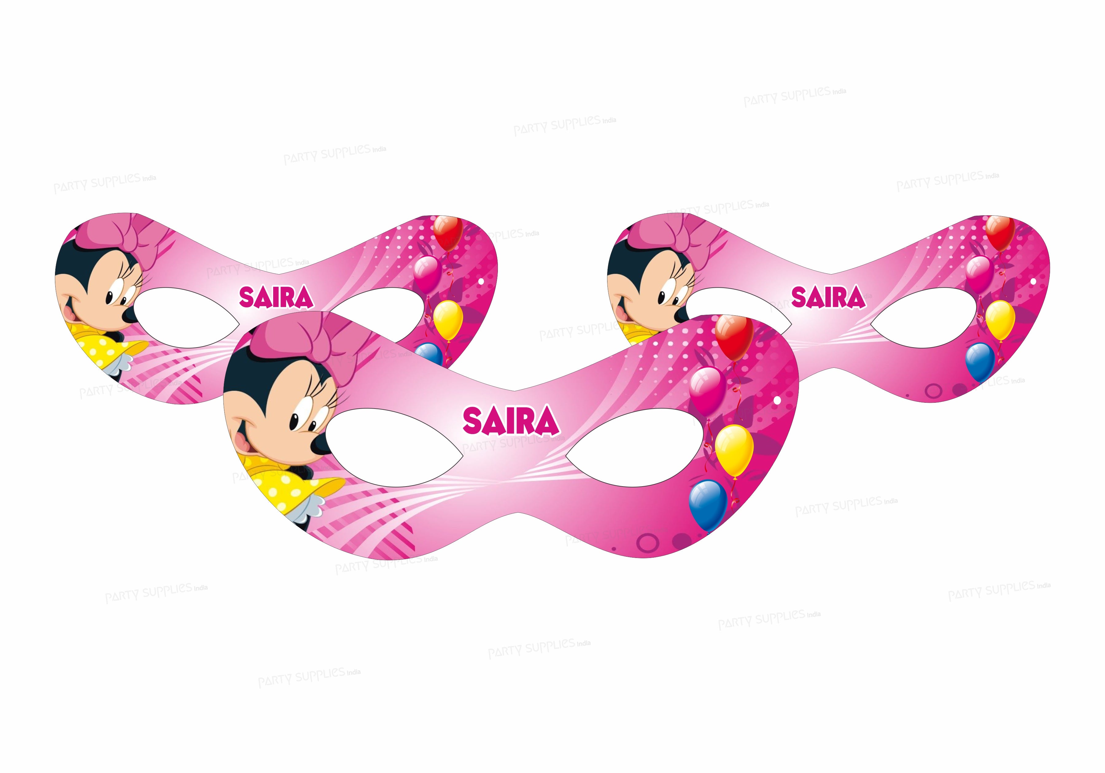 Minnie Mouse Design Theme Eye Mask
