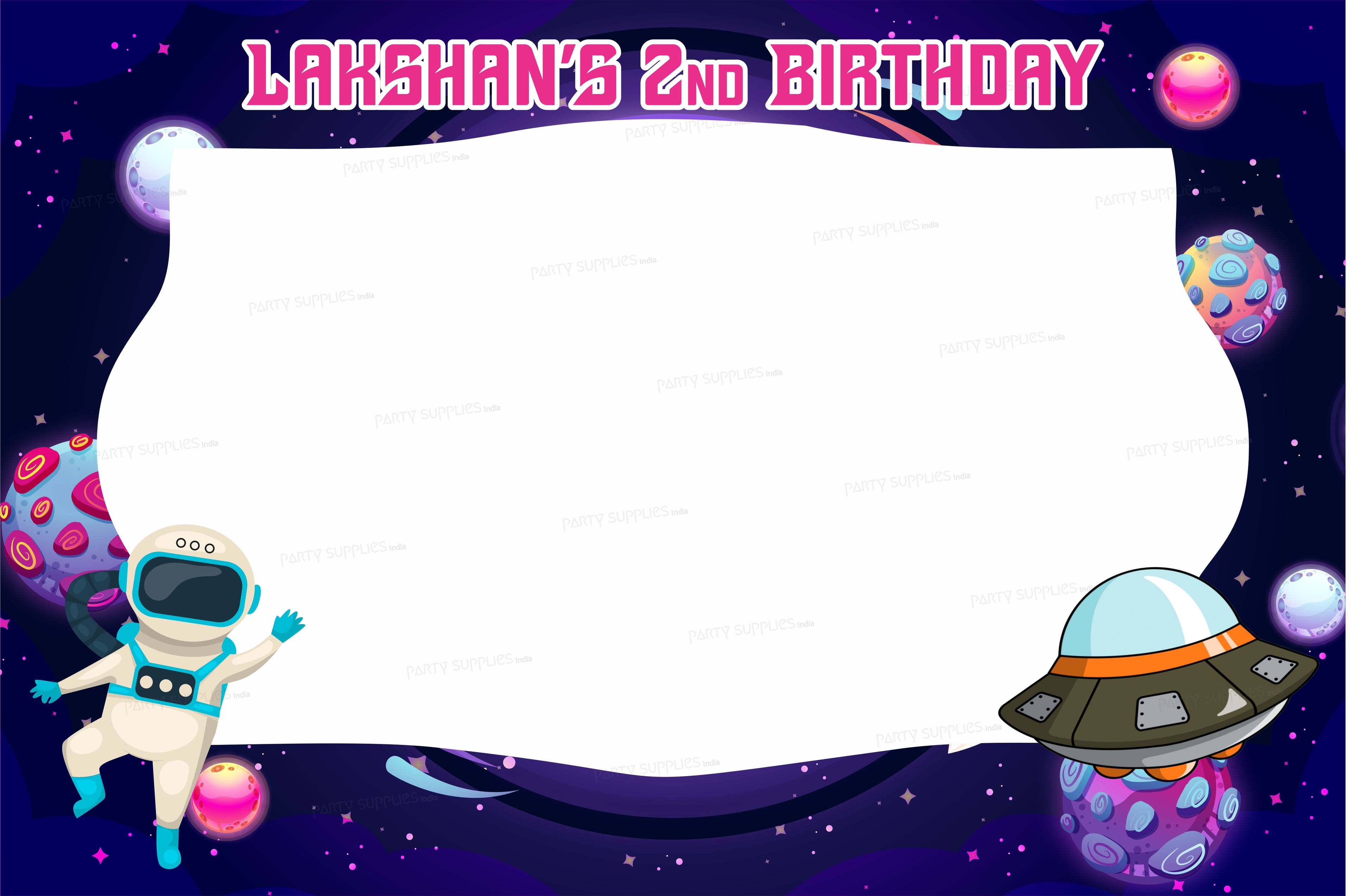 Space Theme Photobooth