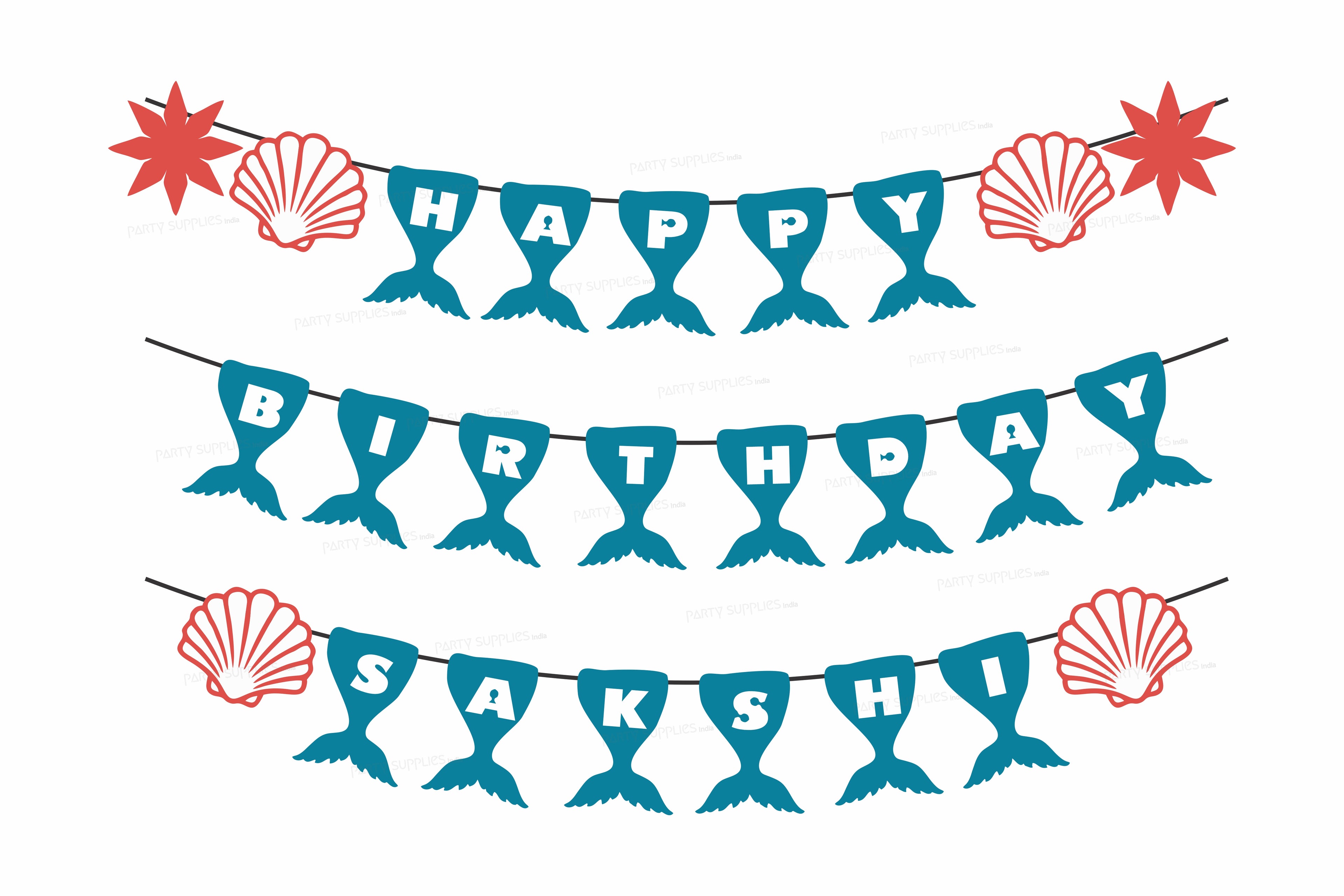 Mermaid Theme Customized Hanging