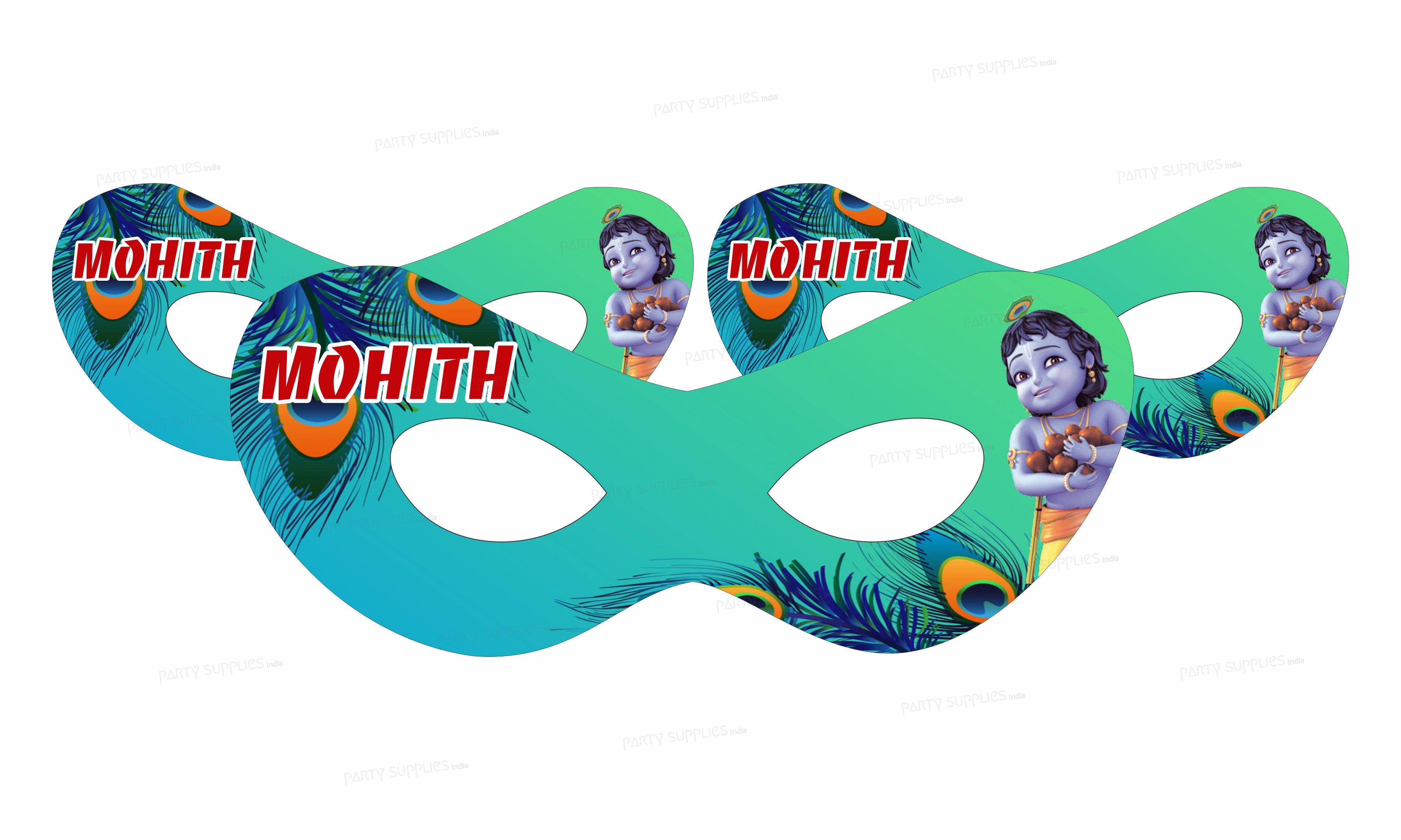 Little Krishna Theme eye mask
