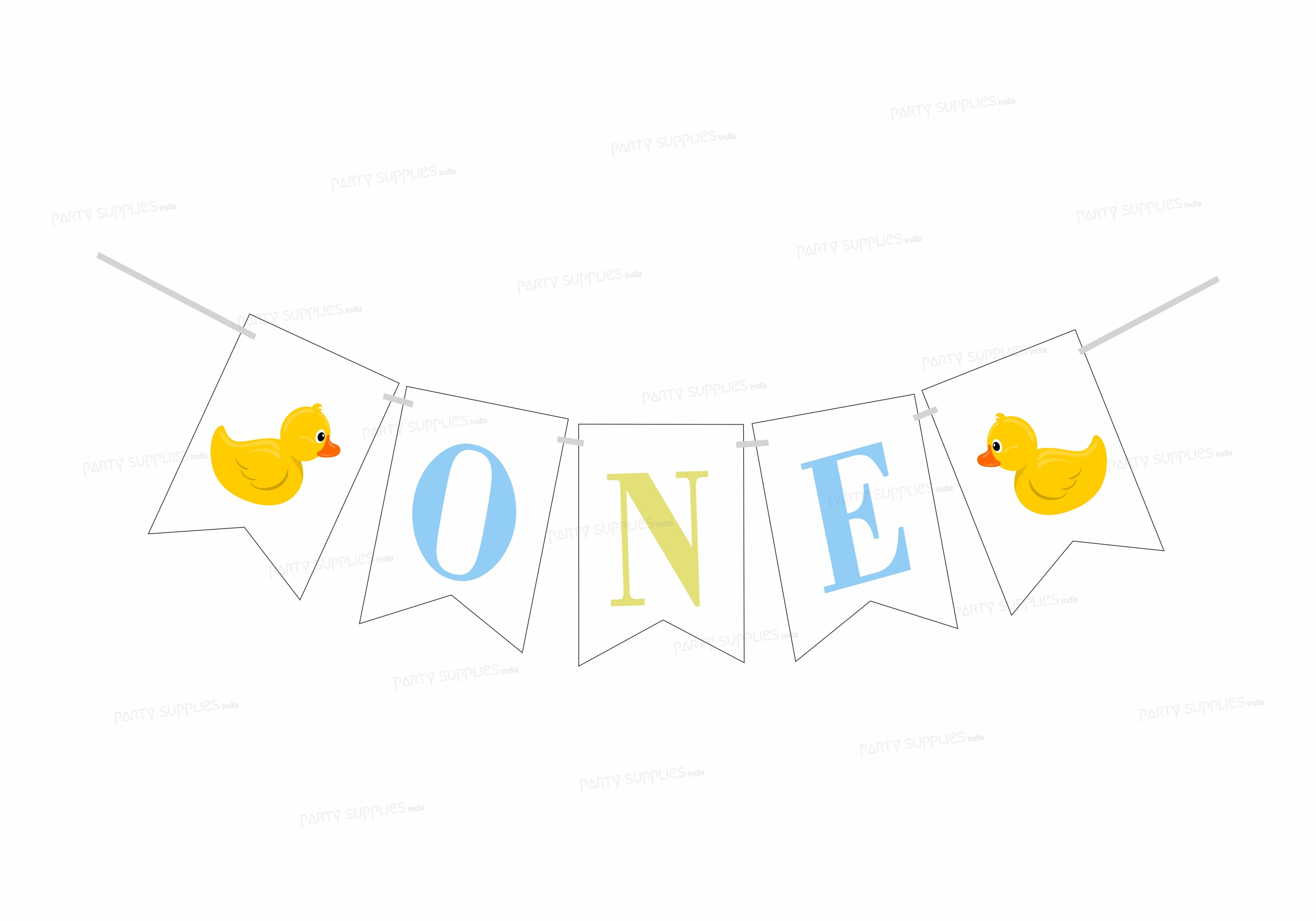 Duck Theme Boy Baby Age Hanging