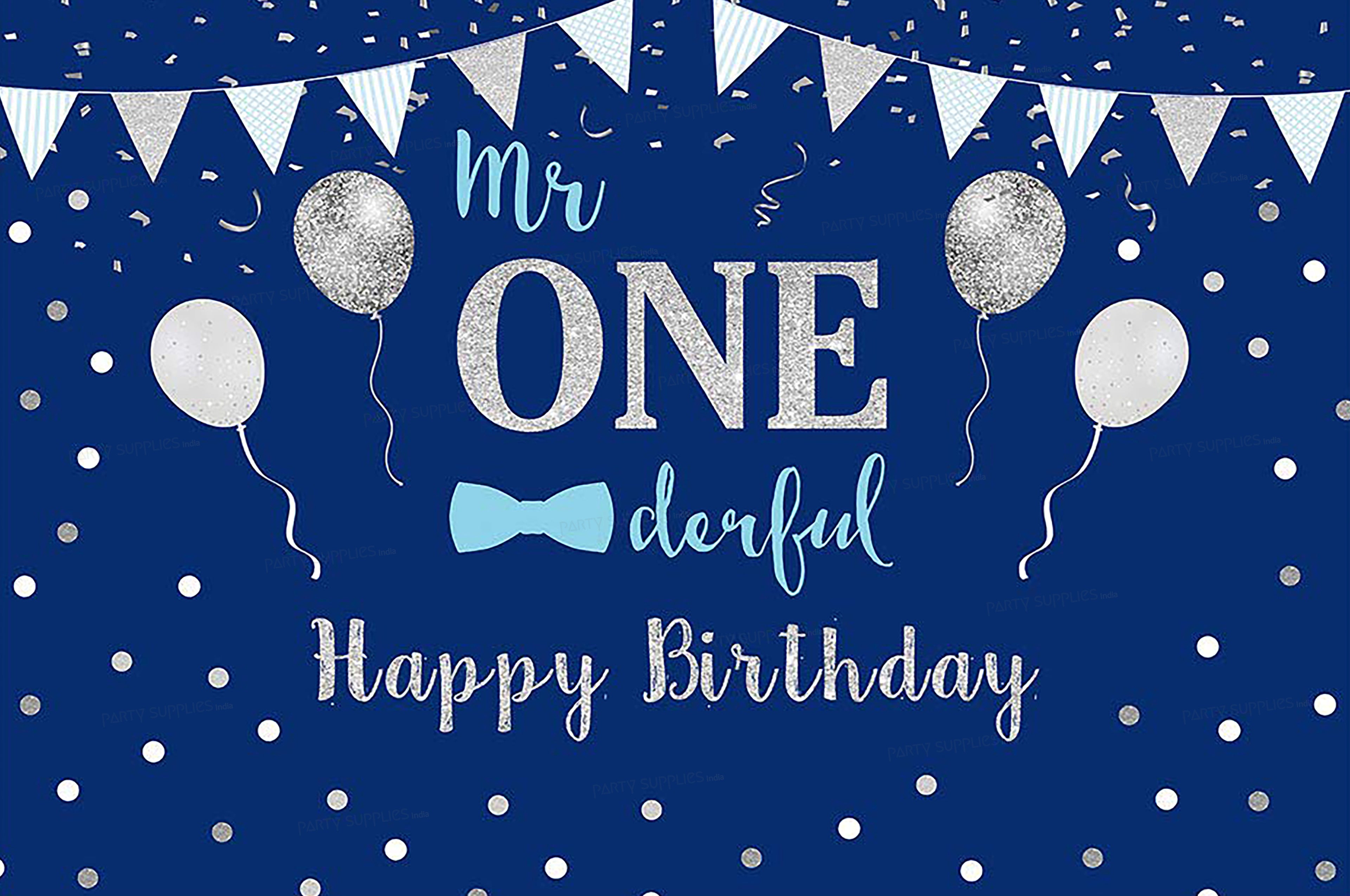 Little Man Theme Backdrop