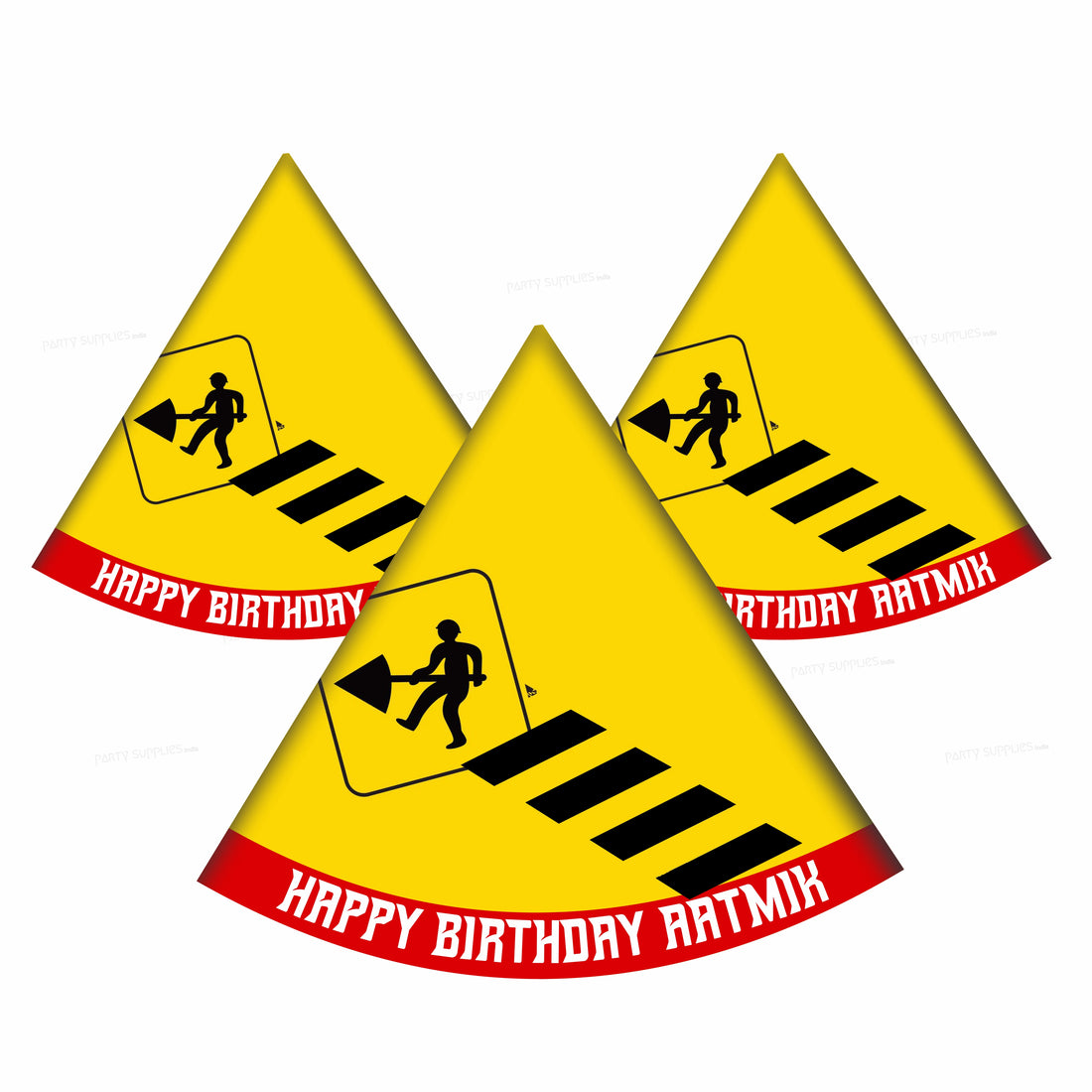 Construction Theme Personalized Hat