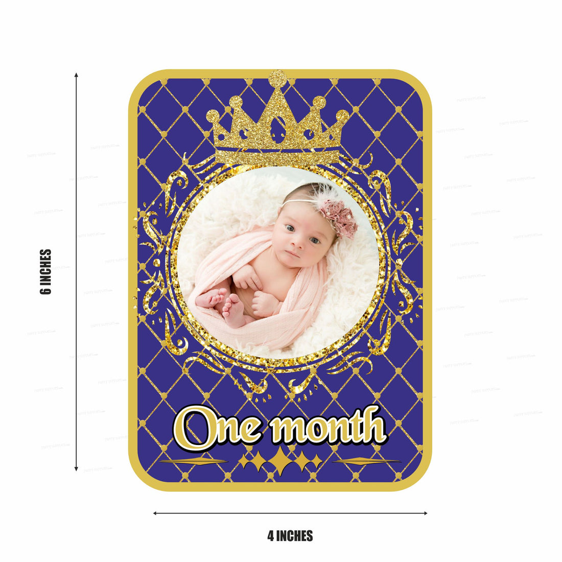Prince Theme 12 Months Photo Banner